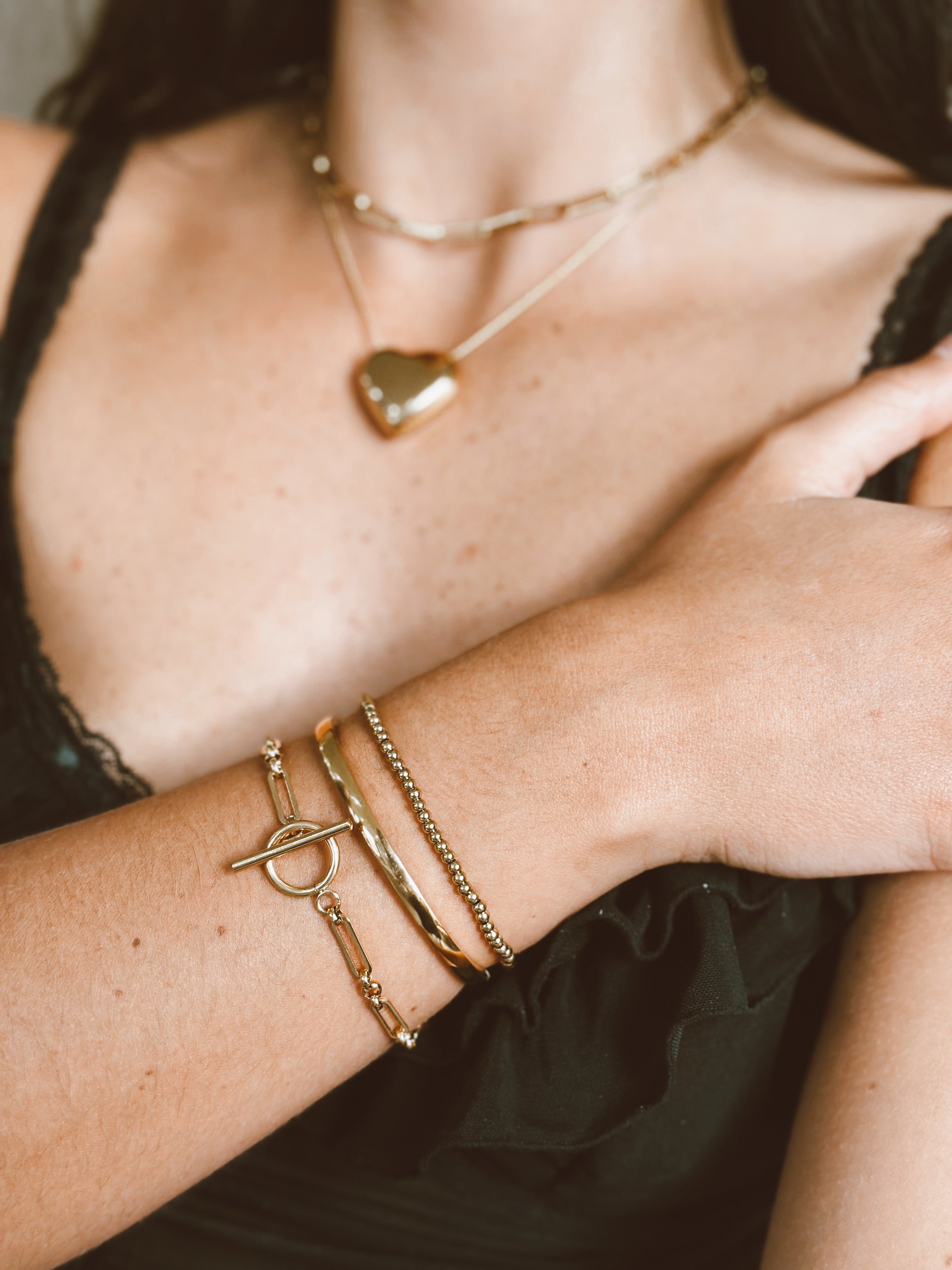 Audrey Ball Bracelet - Gold