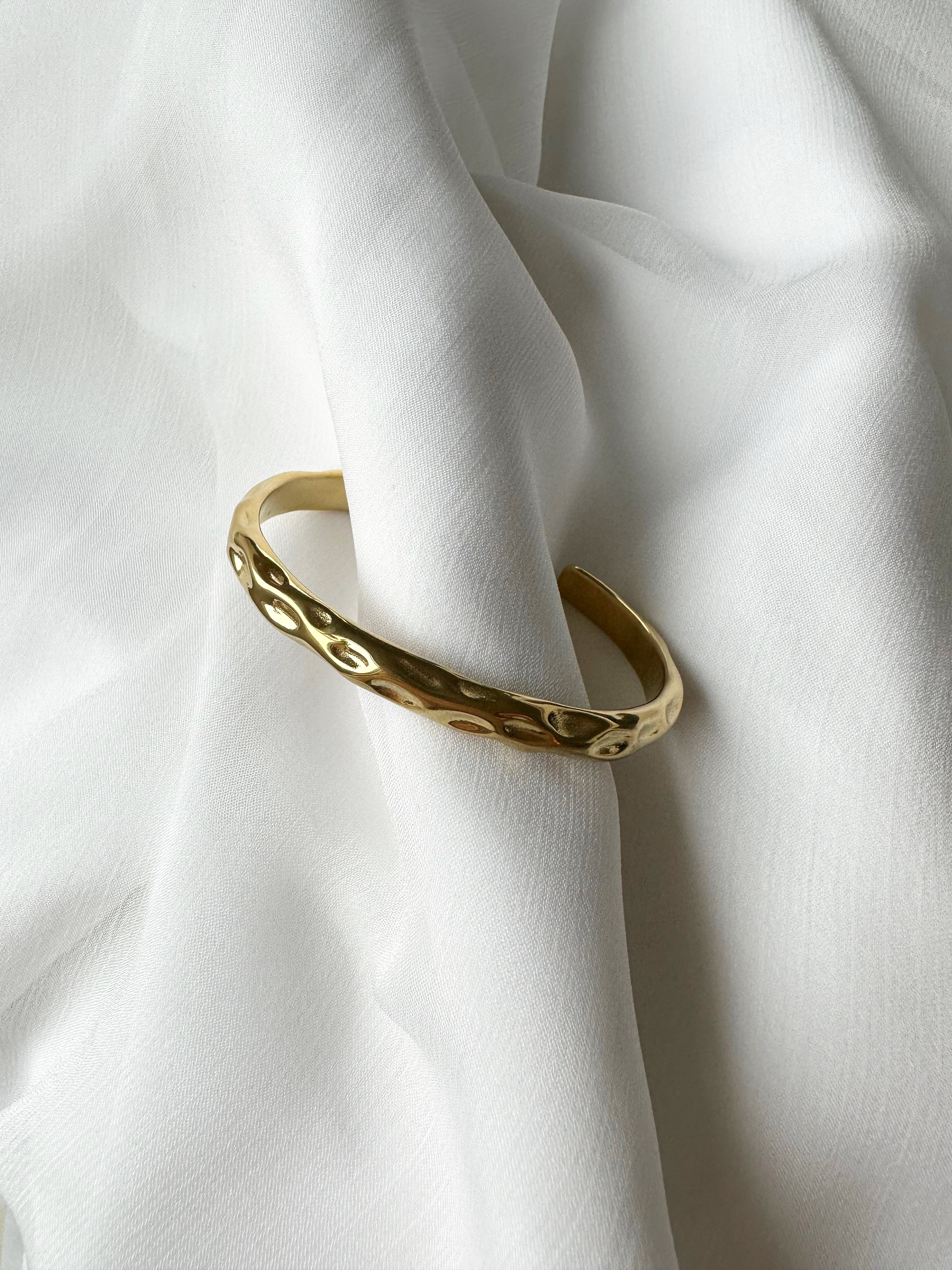 Taylor Hammered Cuff