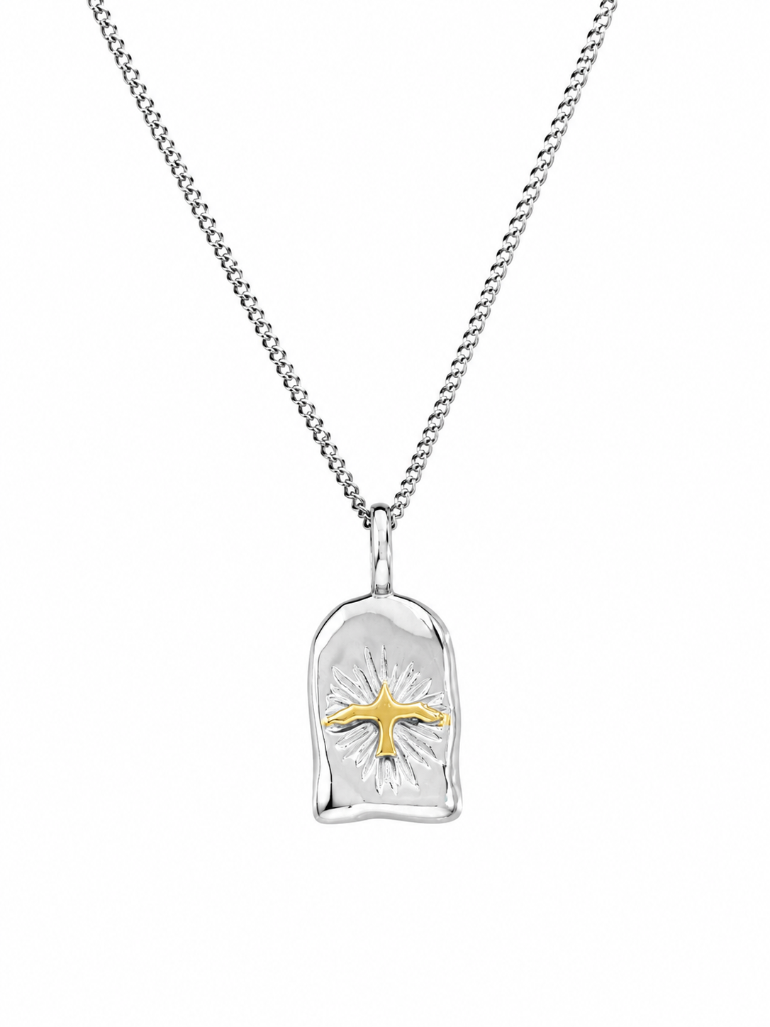 Dove Pendent Necklace - Silver