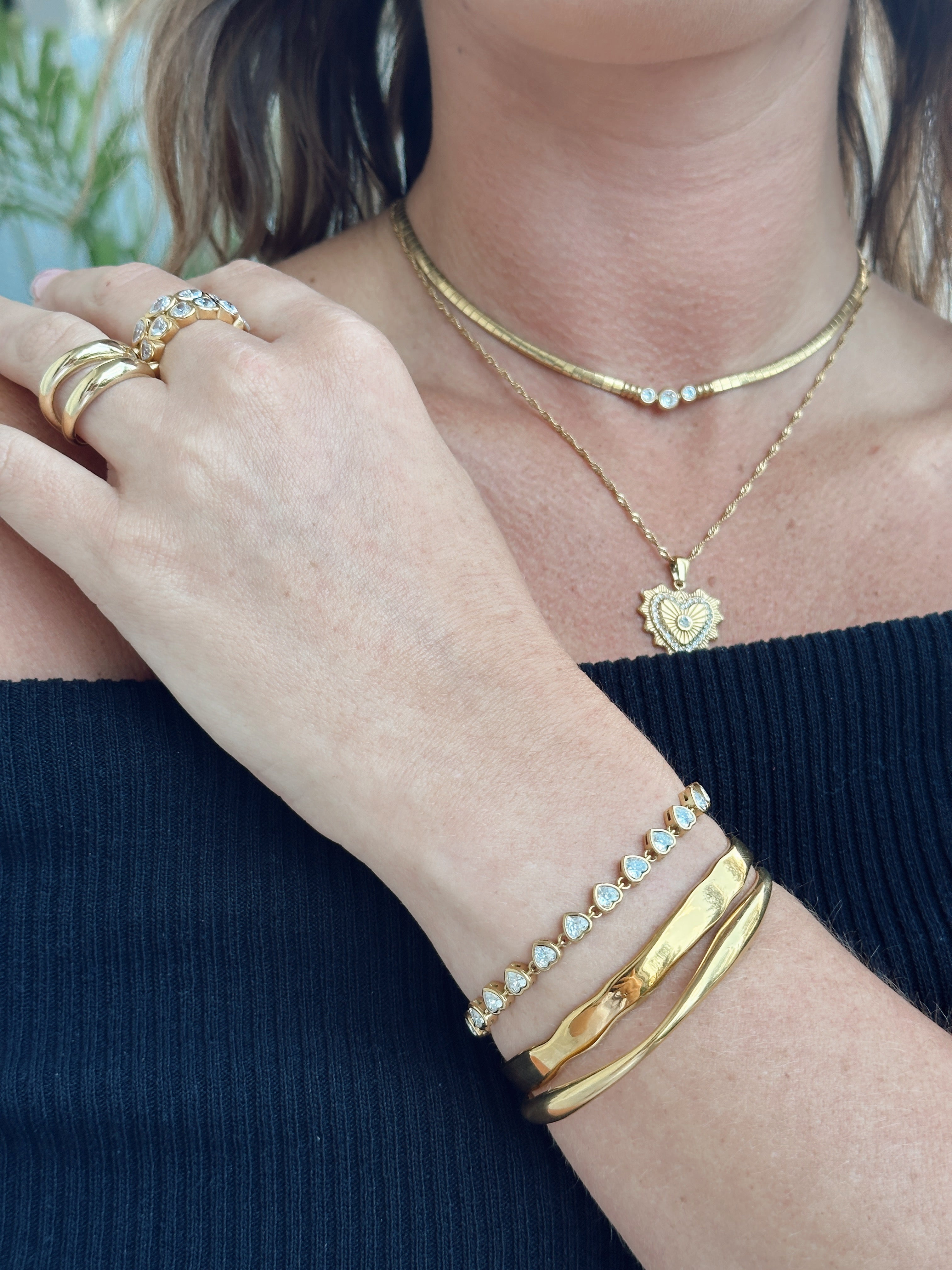 Cleo Necklace - Gold