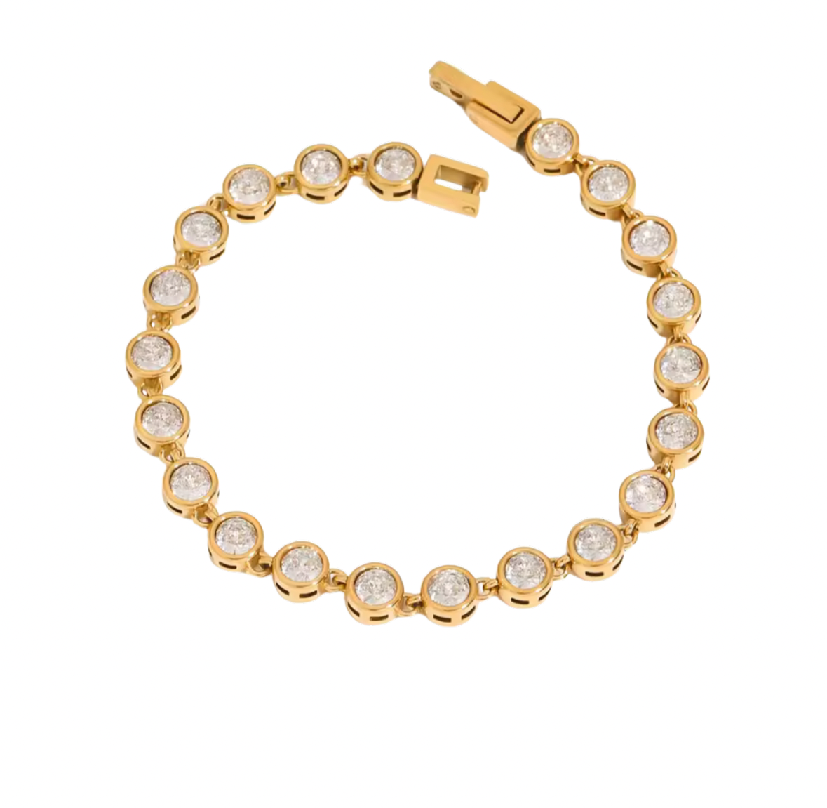 Round Tennis Bracelet