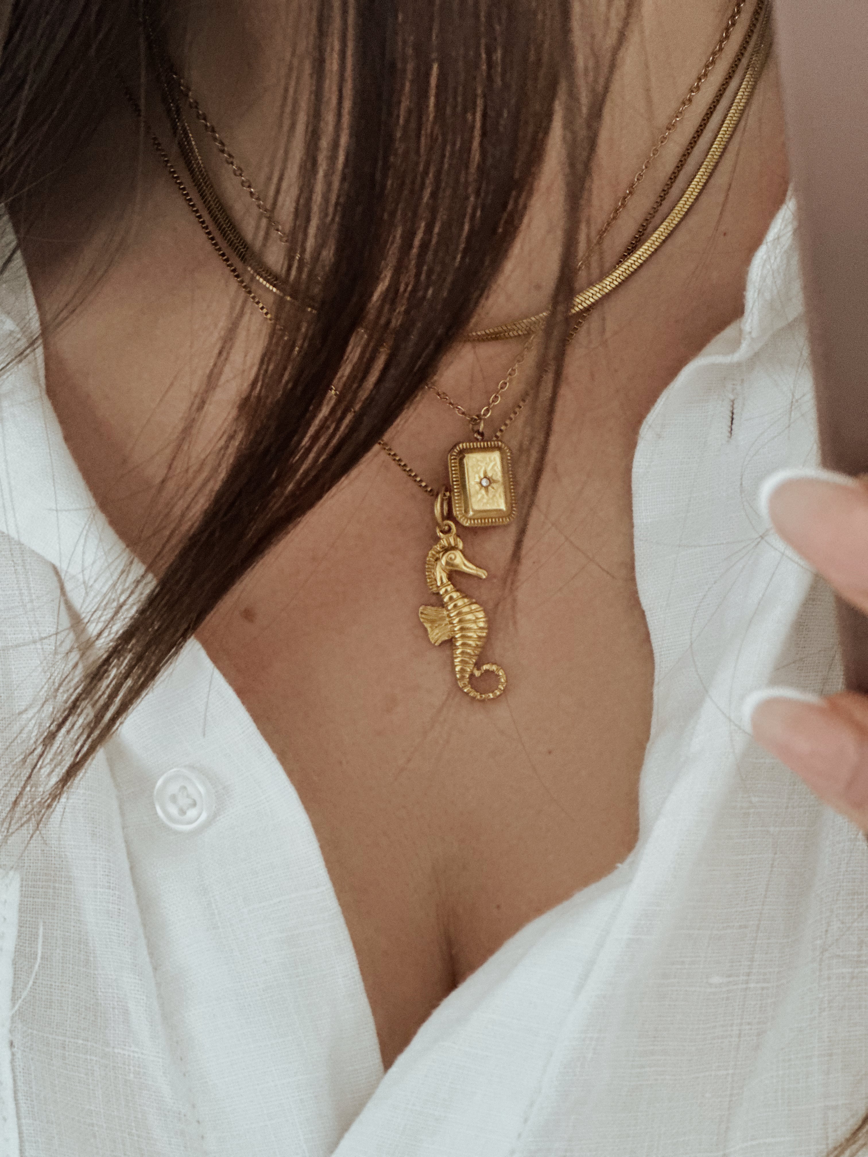 Seahorse Pendant Necklace