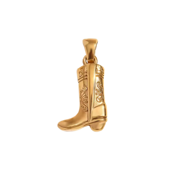 Cowboy Boot Pendant