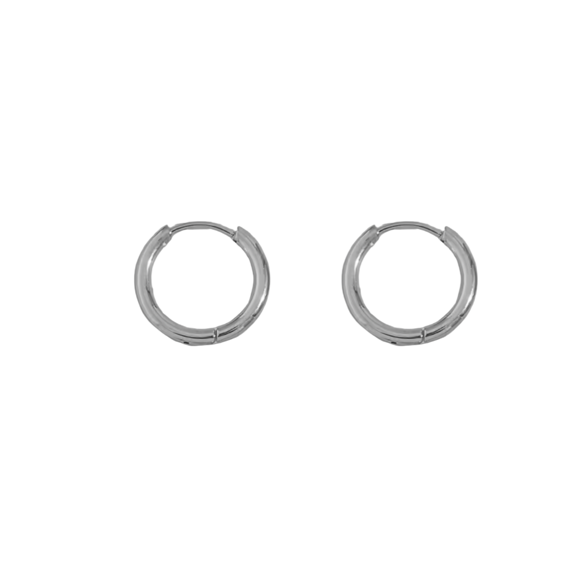 June Mini Hoops - Silver (16mm)