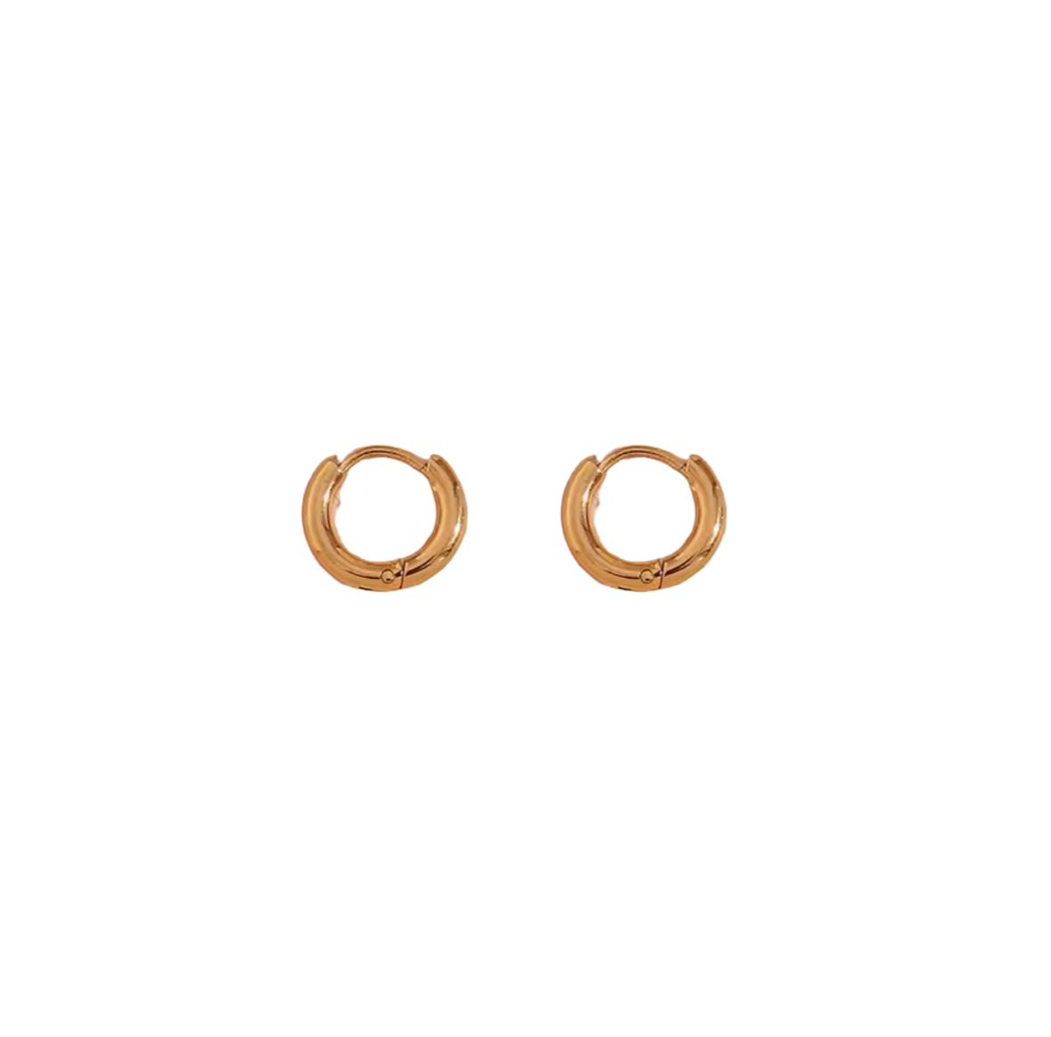 June Mini Hoops - Gold (10mm)