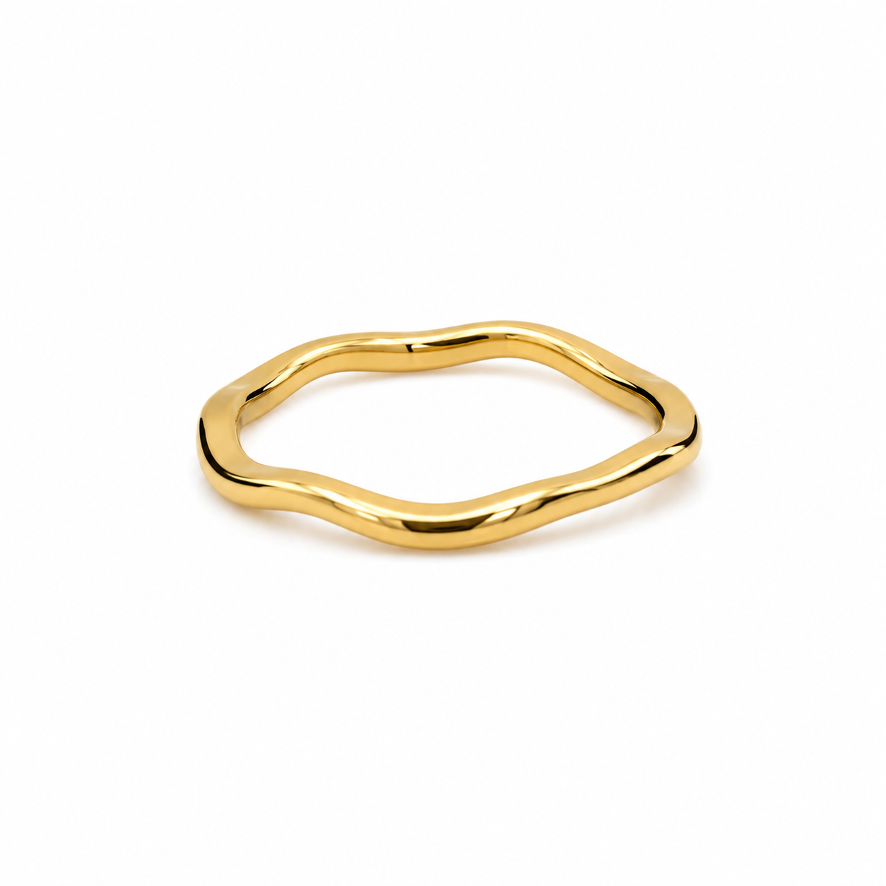 Organic Ring Gold - 2mm