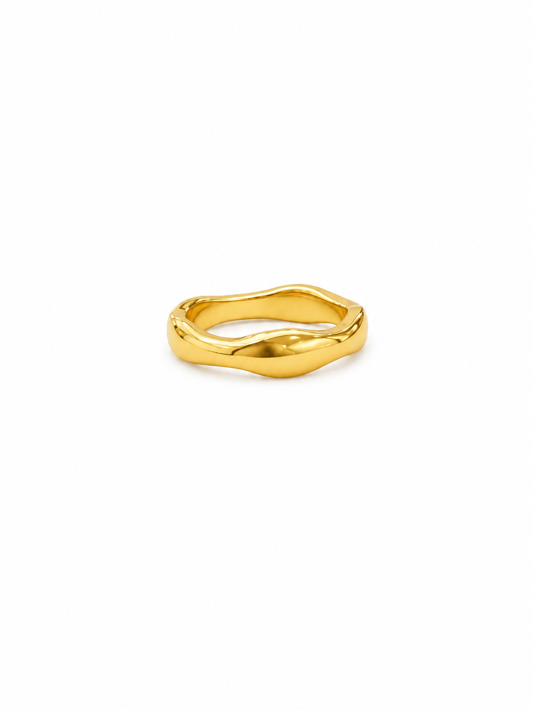 Organic Ring Gold - 4mm