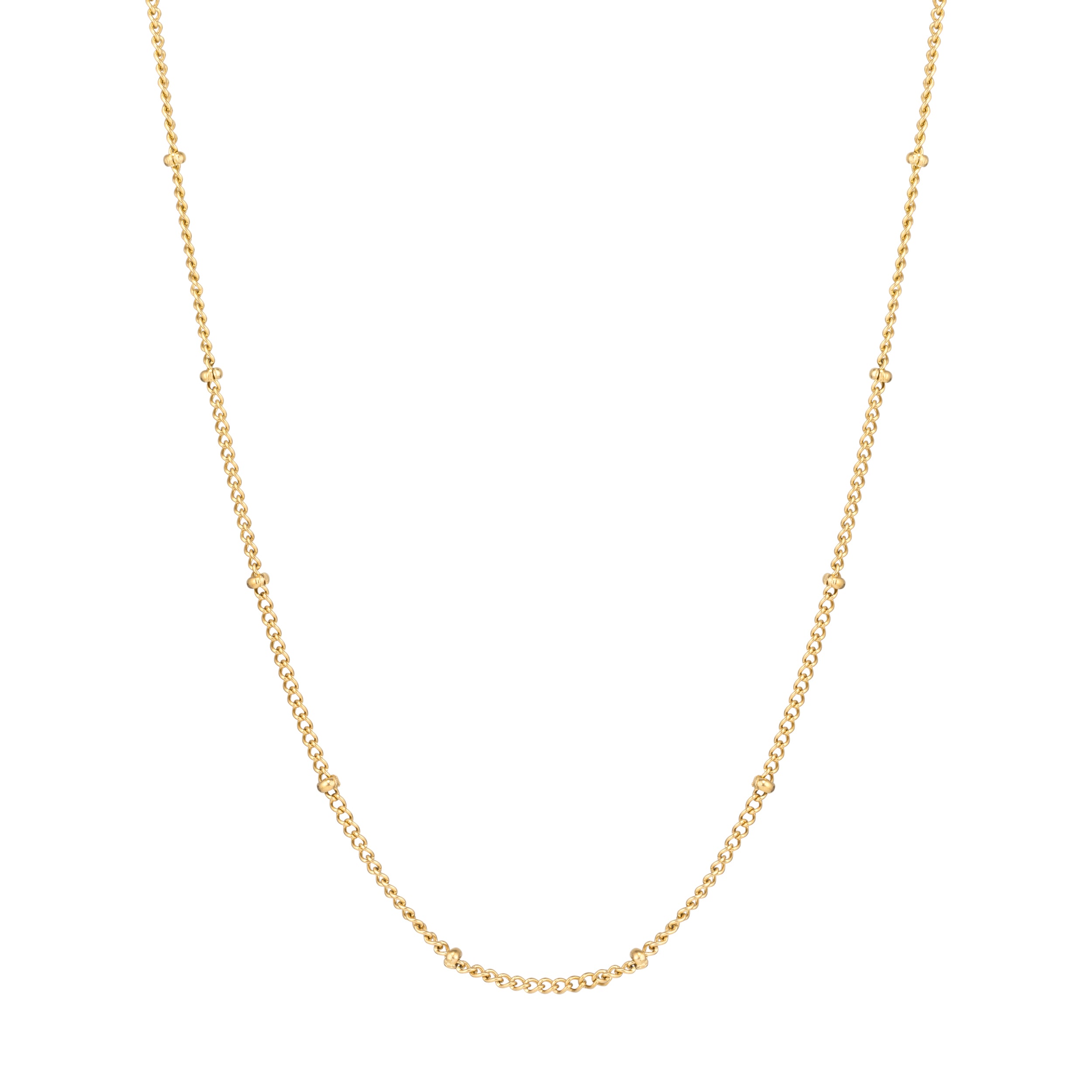 Dainty Ball Chain - Gold