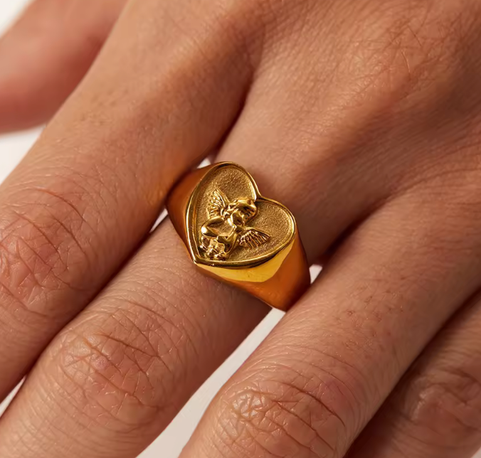 Cupid Heart Ring