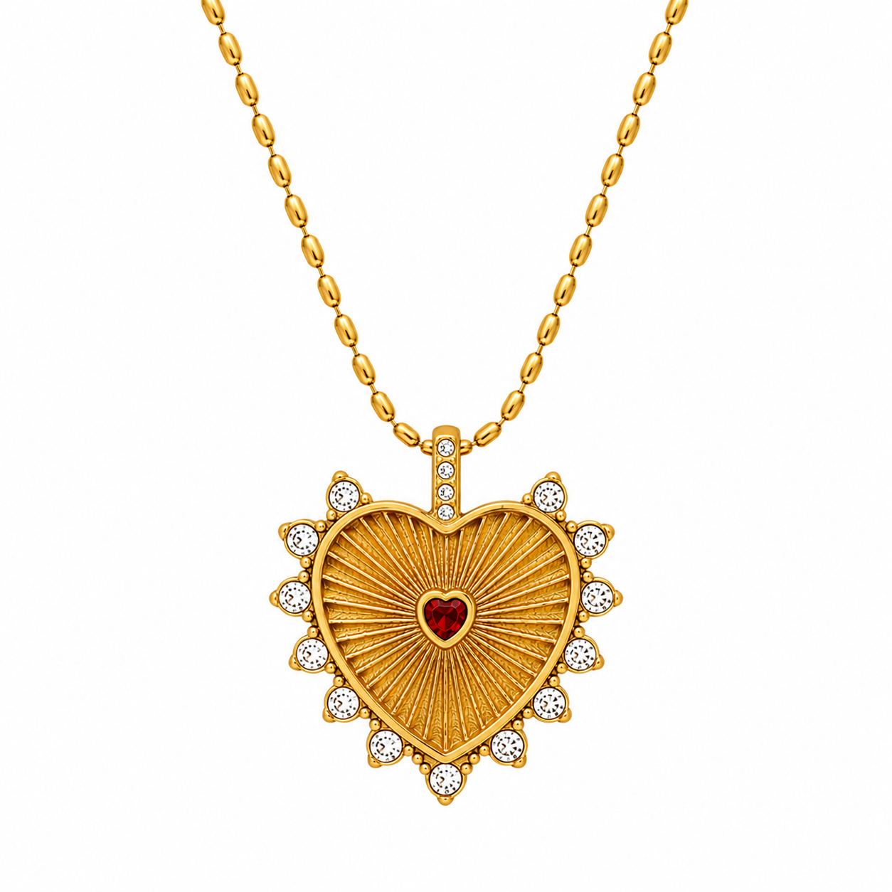 Selma Heart Necklace