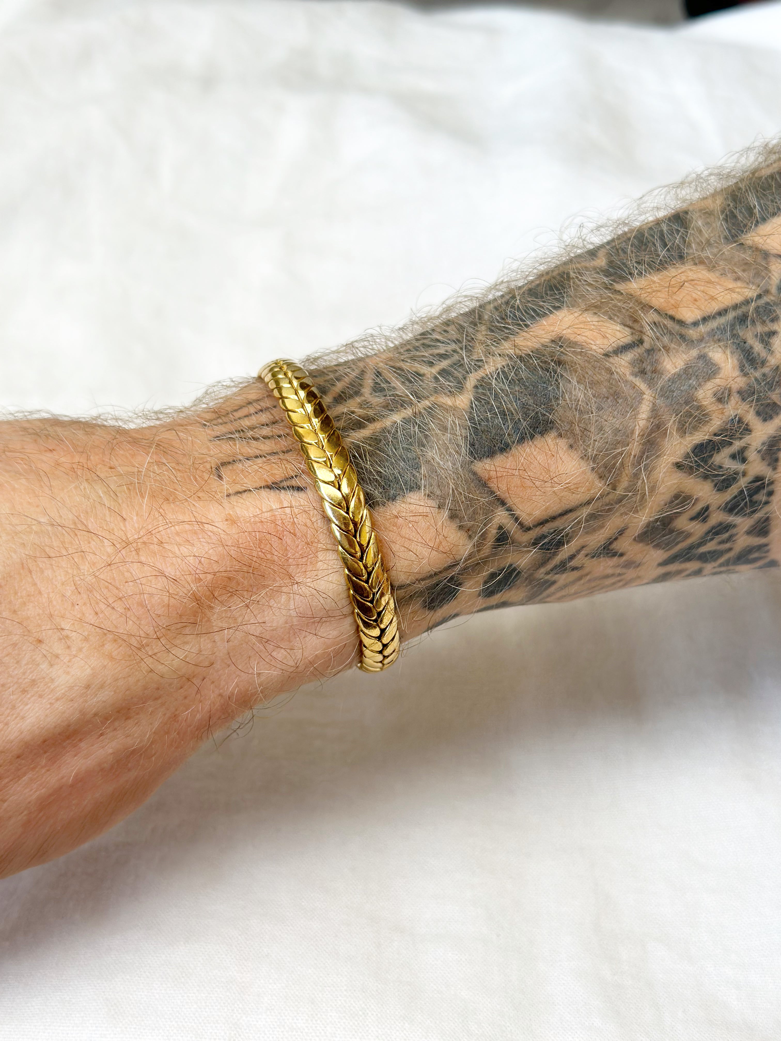 Plaited Cuff - Gold