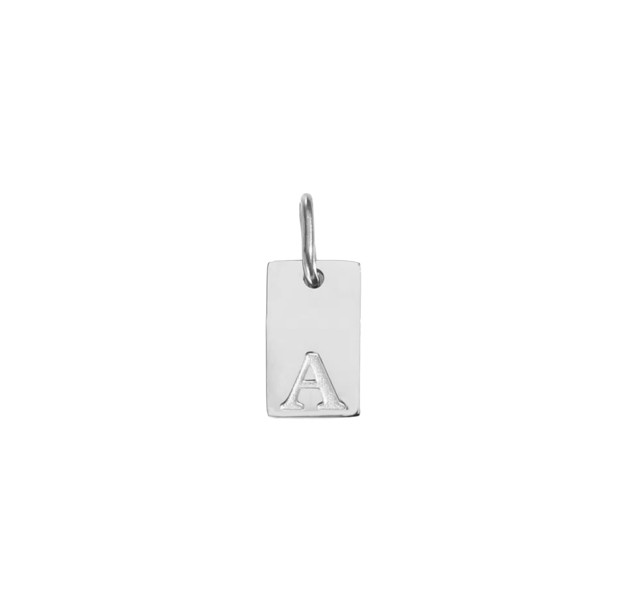 Initial Pendant - Silver