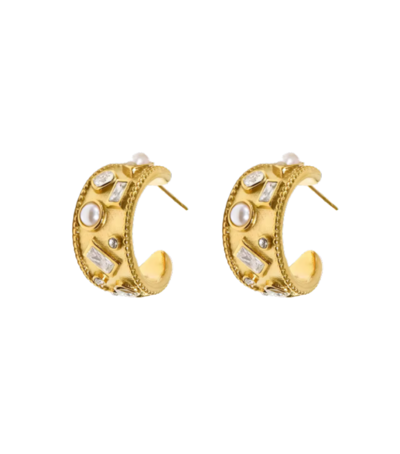 Bella Hoops - Gold
