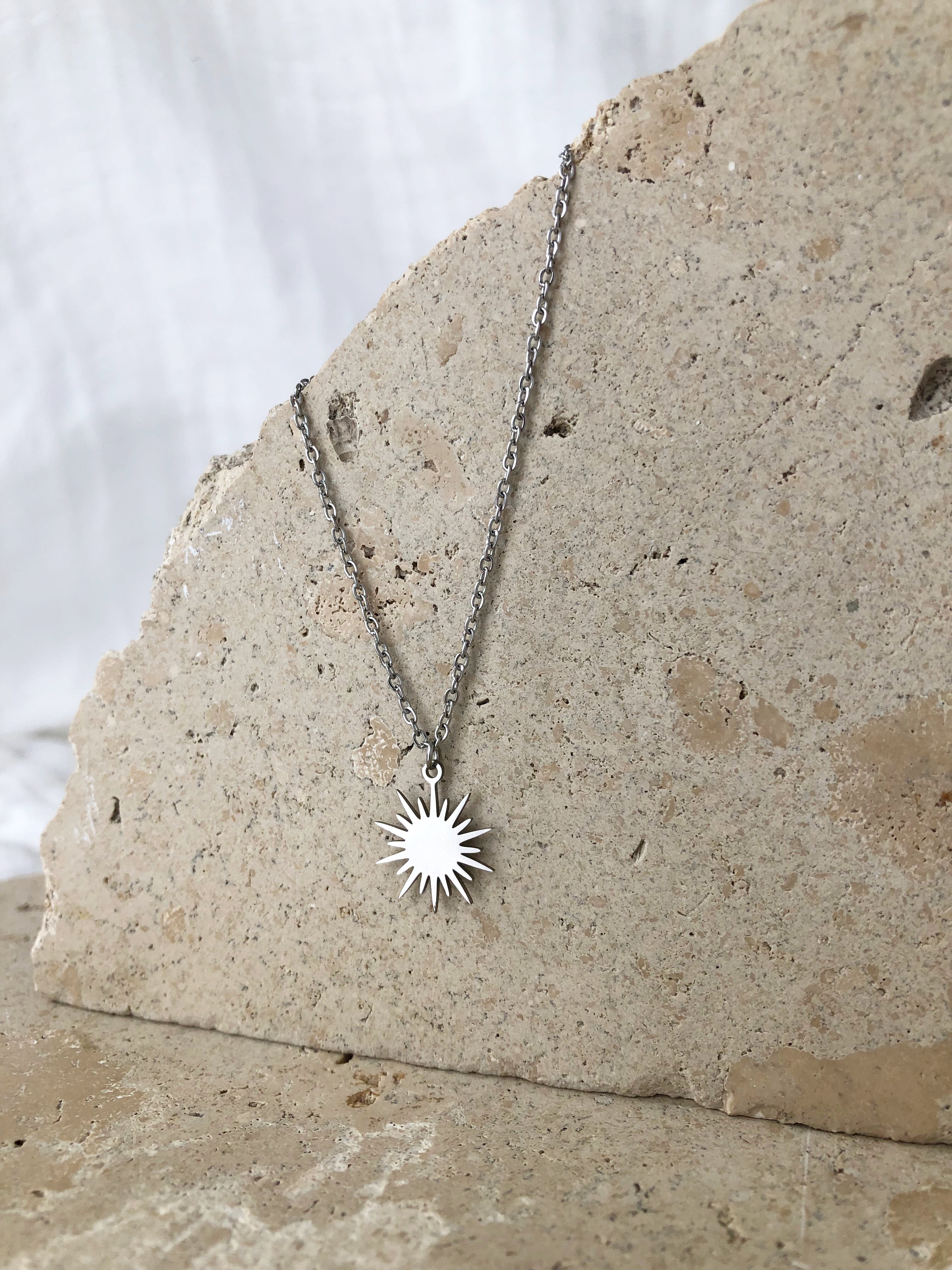 Lightbeam Necklace - Silver