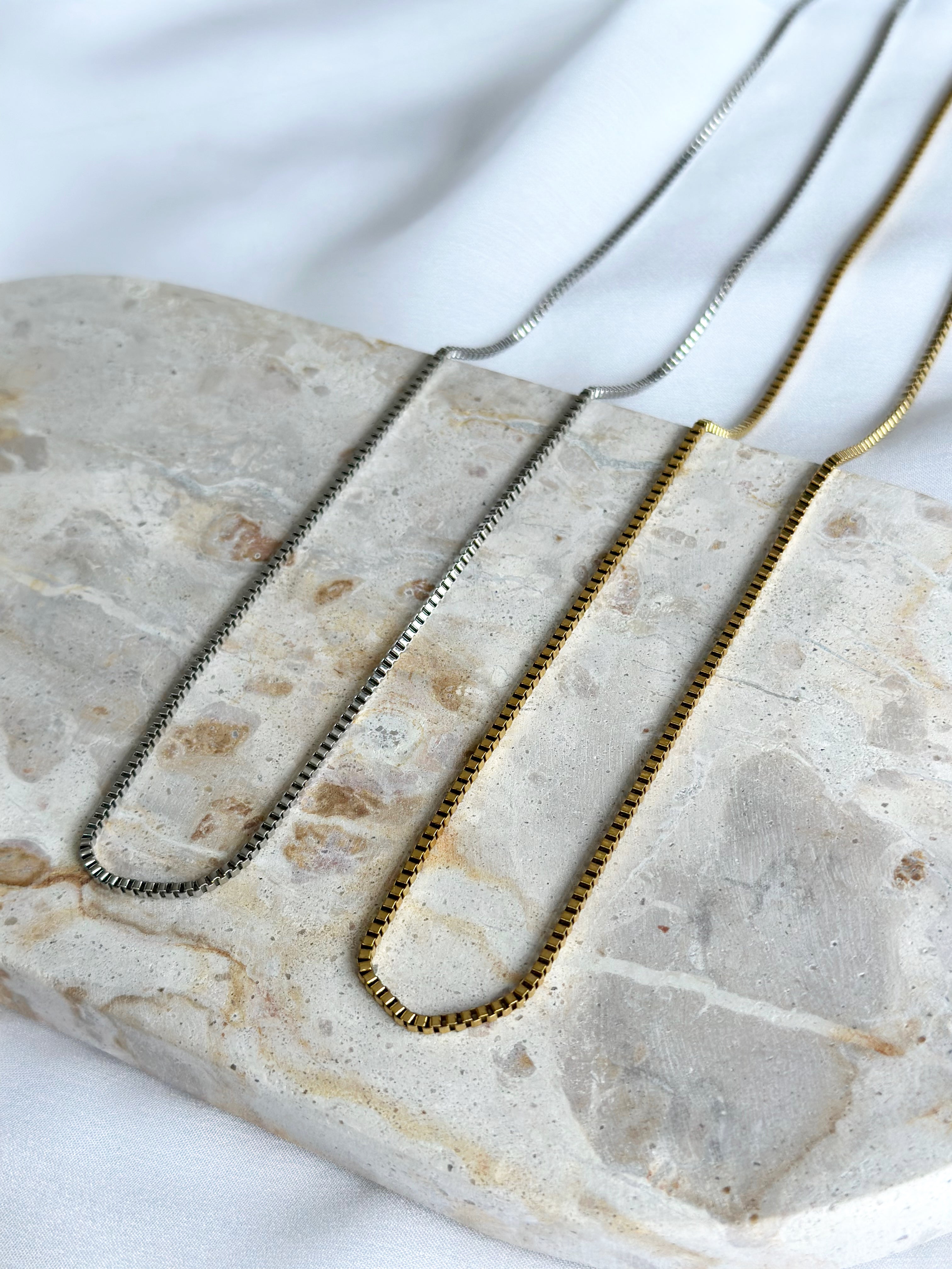 Box Chain - Silver