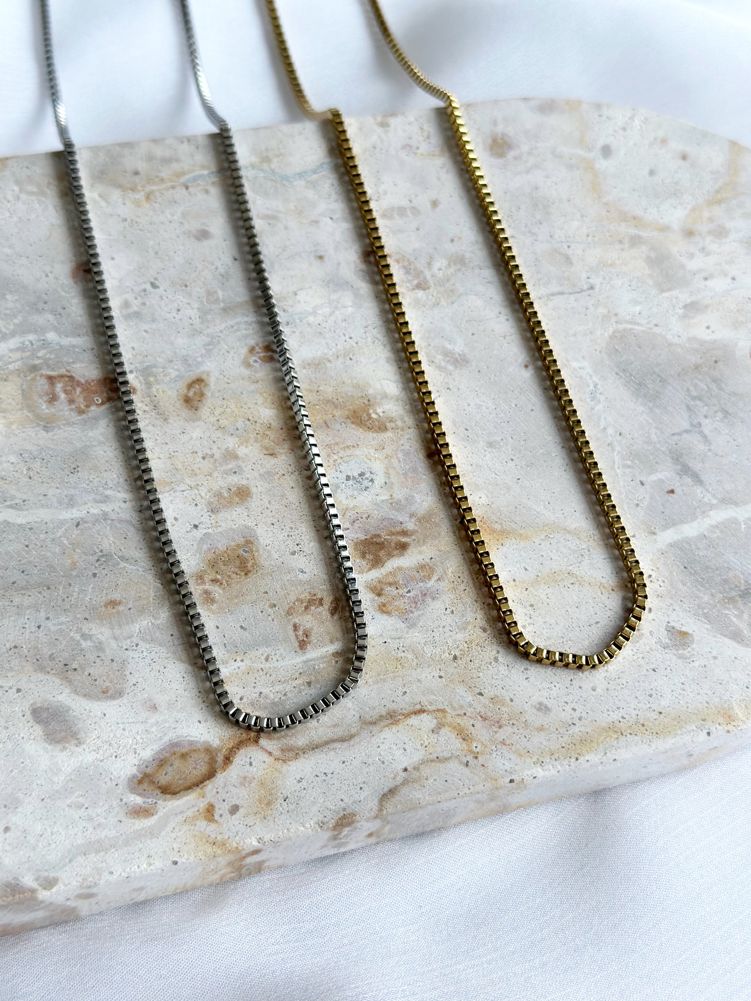 Box Chain - Silver