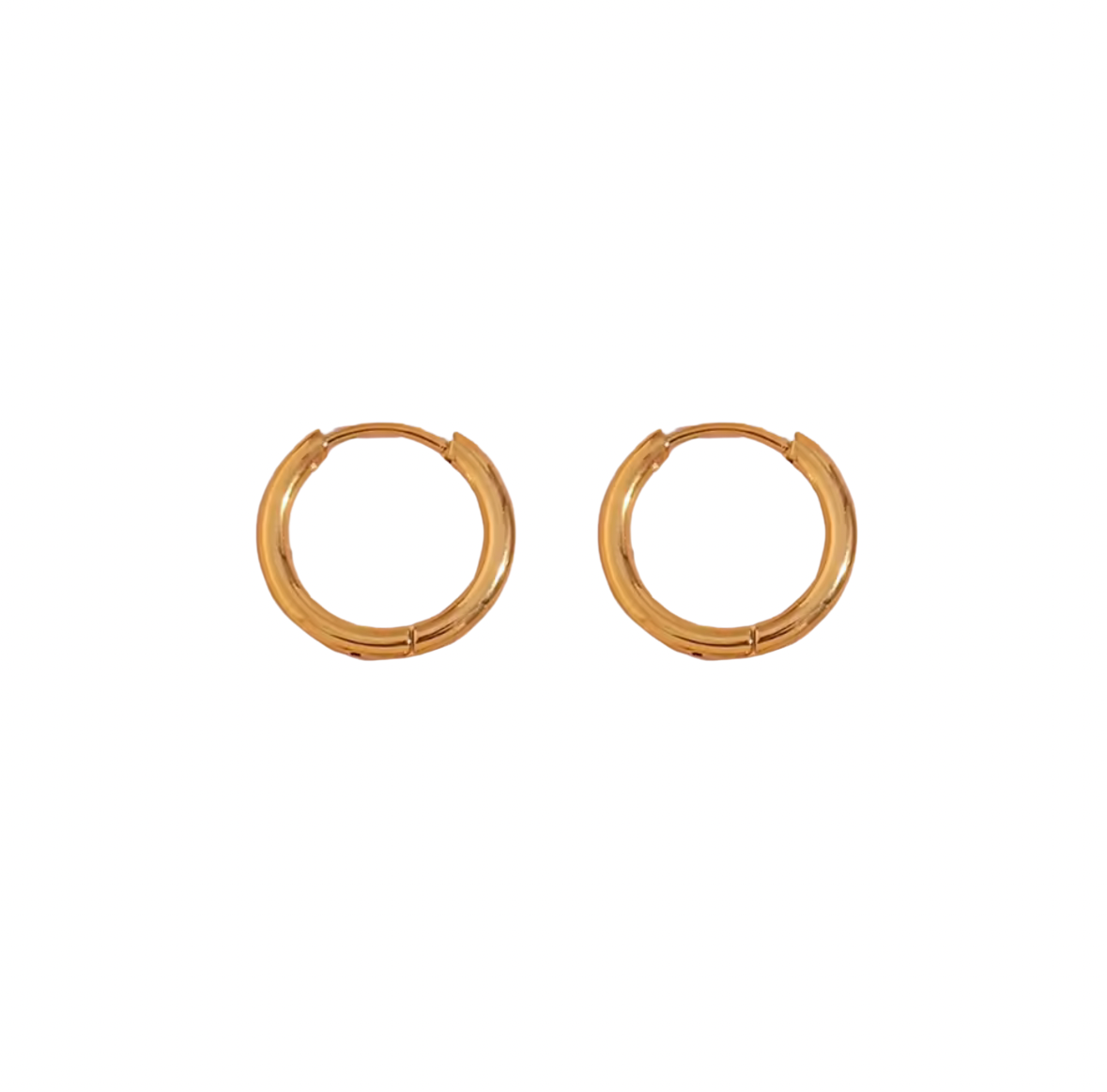 June Mini Hoops - Gold (16mm)