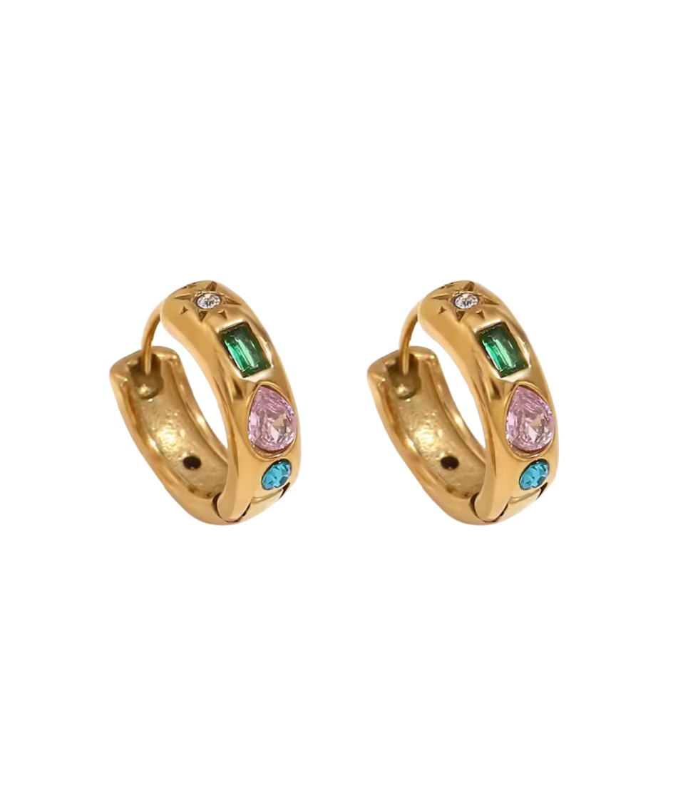 Iris Rainbow Hoops