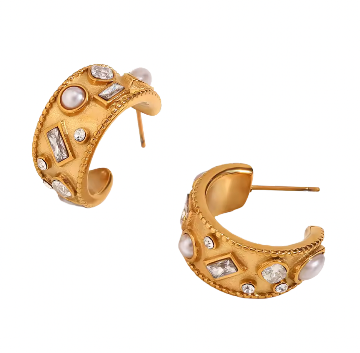 Bella Hoops - Gold