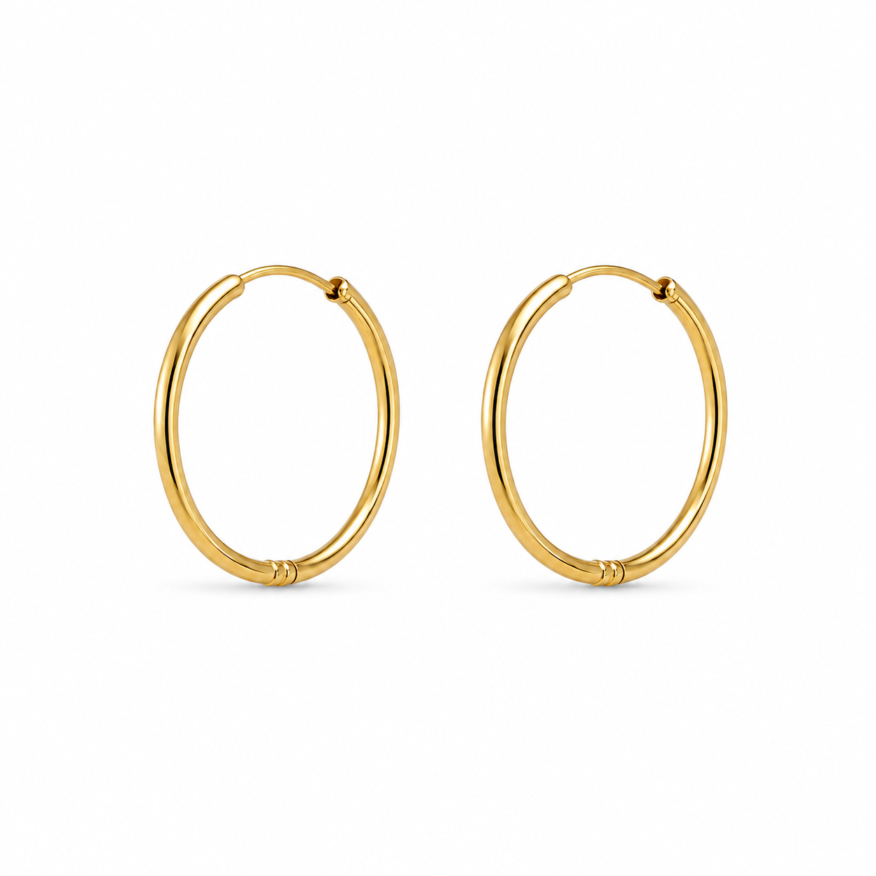 Hayley Hoops - 30cm Gold