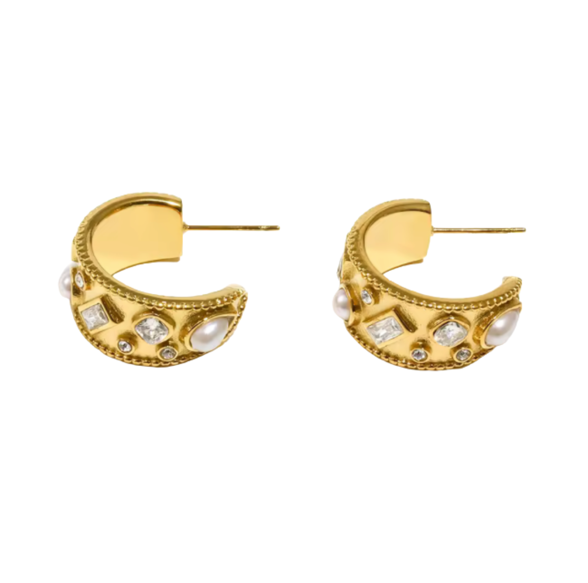 Bella Hoops - Gold