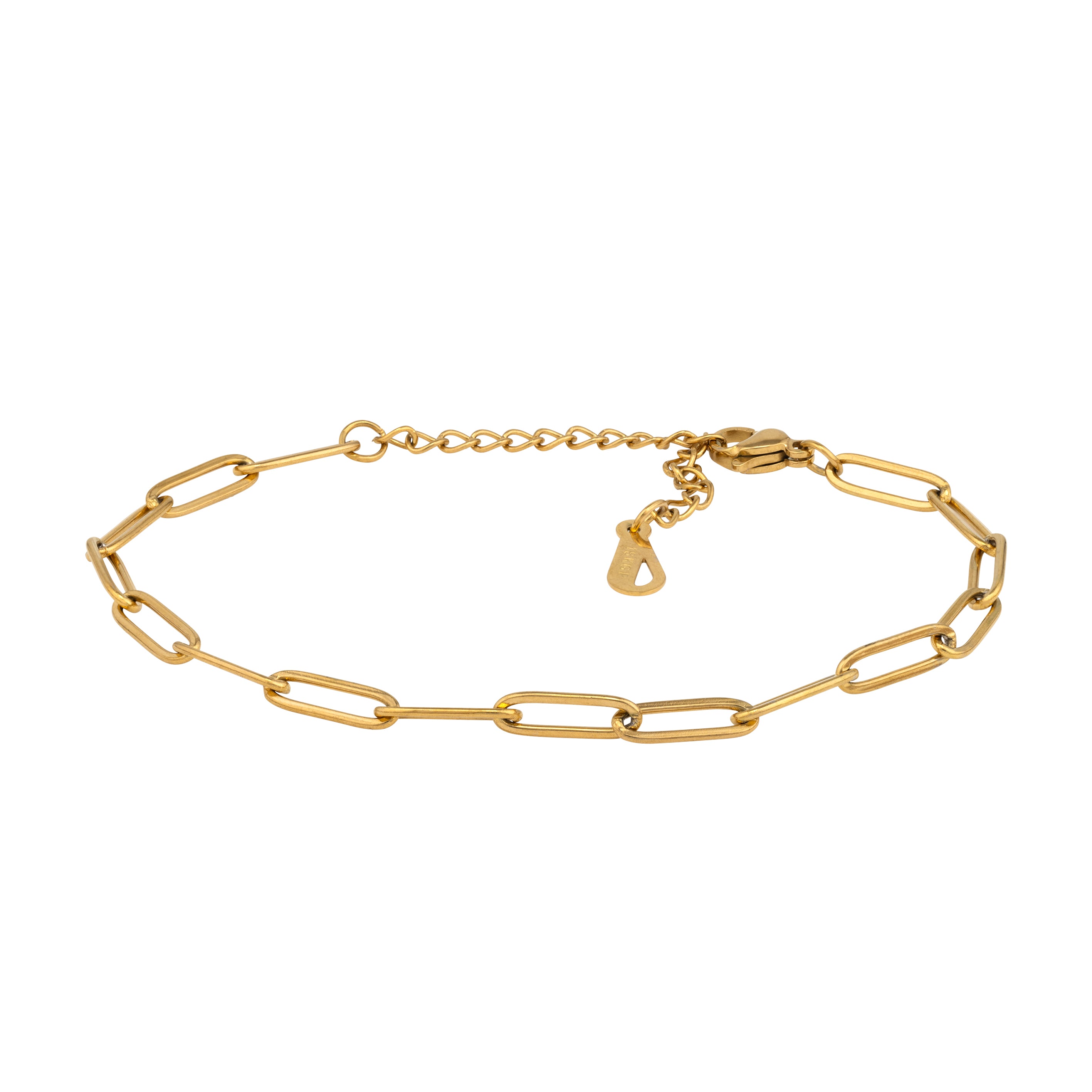 Paperclip Bracelet - Gold