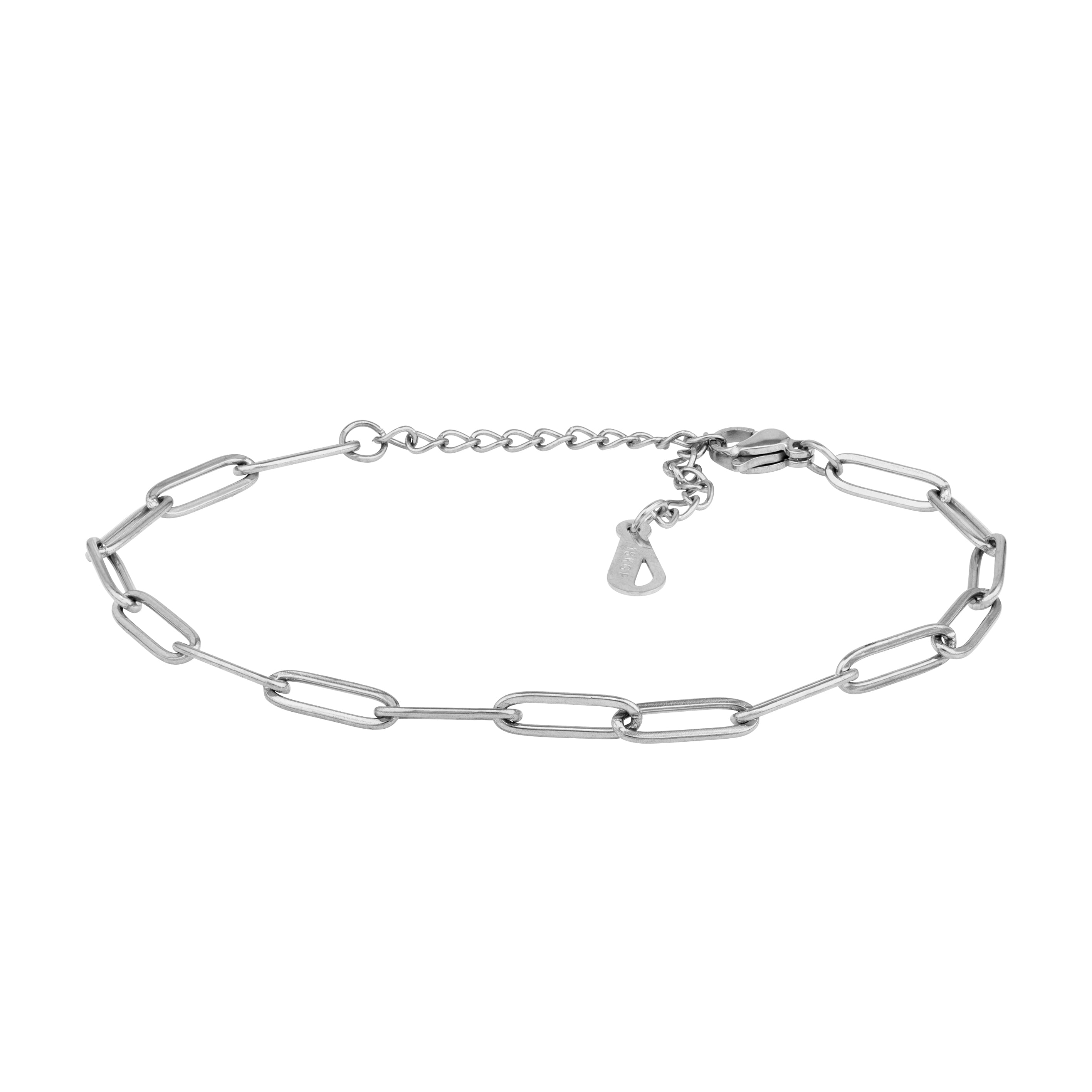 Paperclip Bracelet - Silver