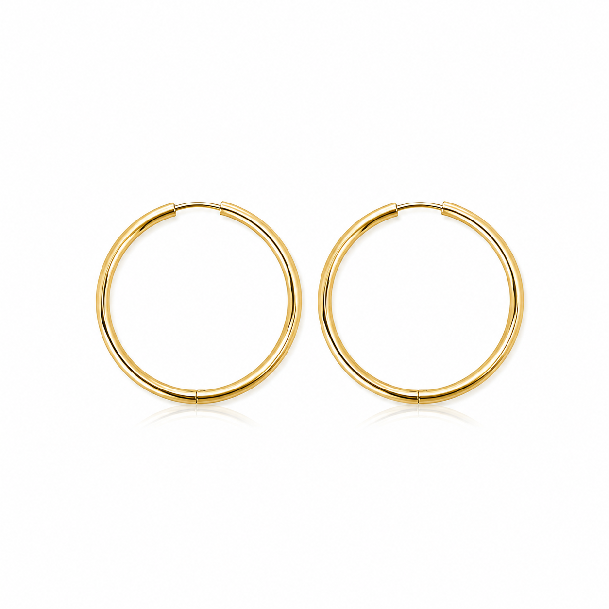 Hayley Hoops - 30cm Gold