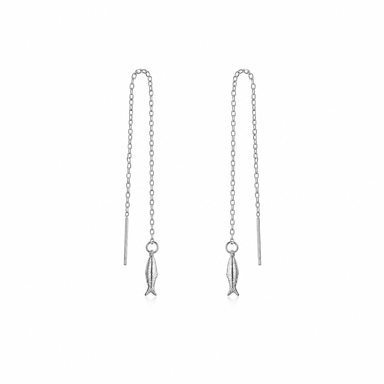 Gone Fishing Threads - Silver