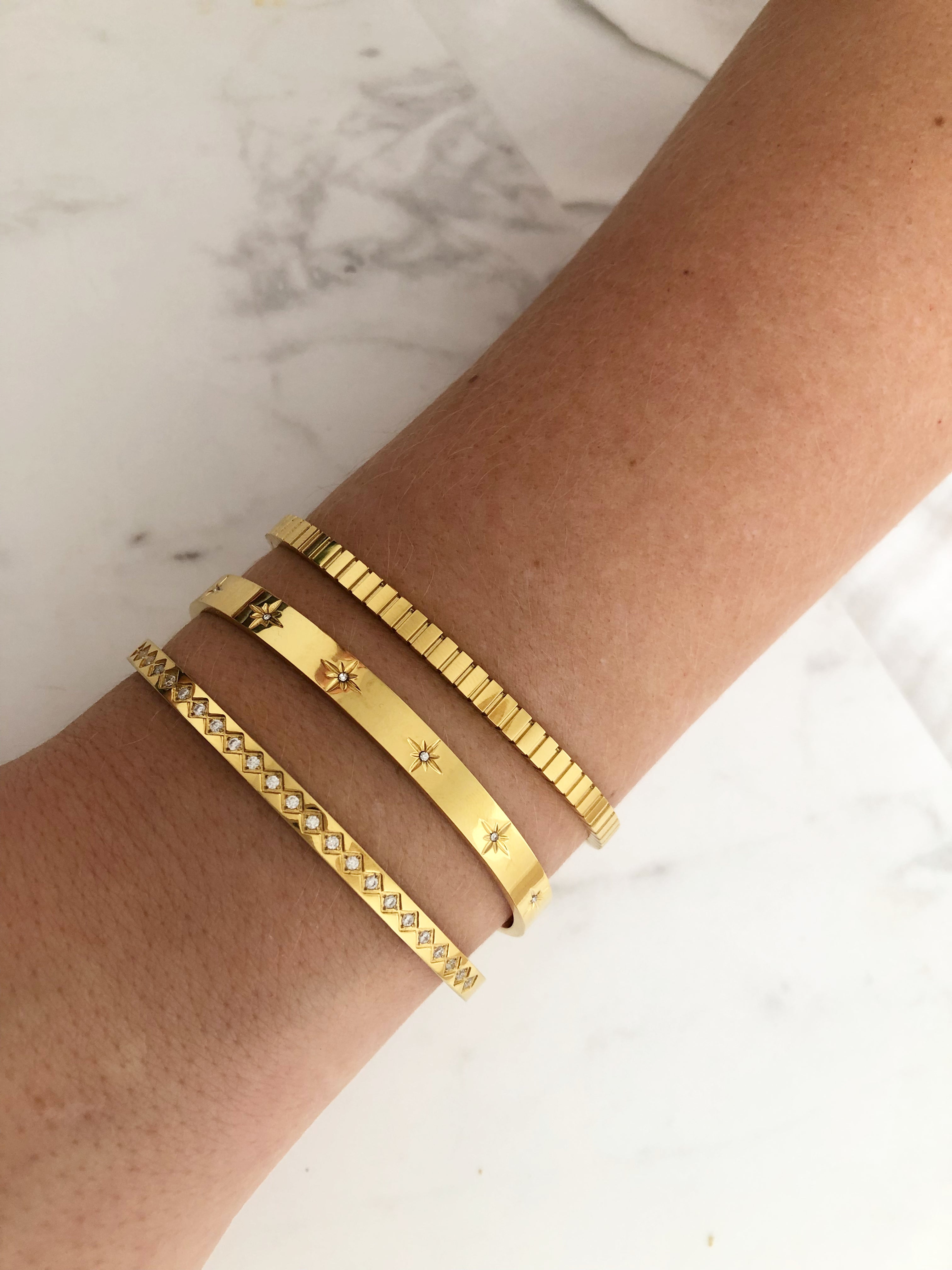 Miah Bangle - Gold