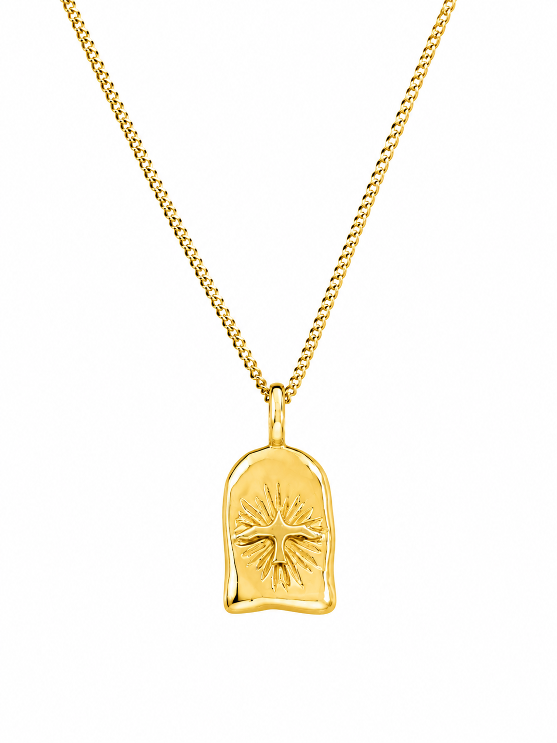 Dove Pendent Necklace - Gold