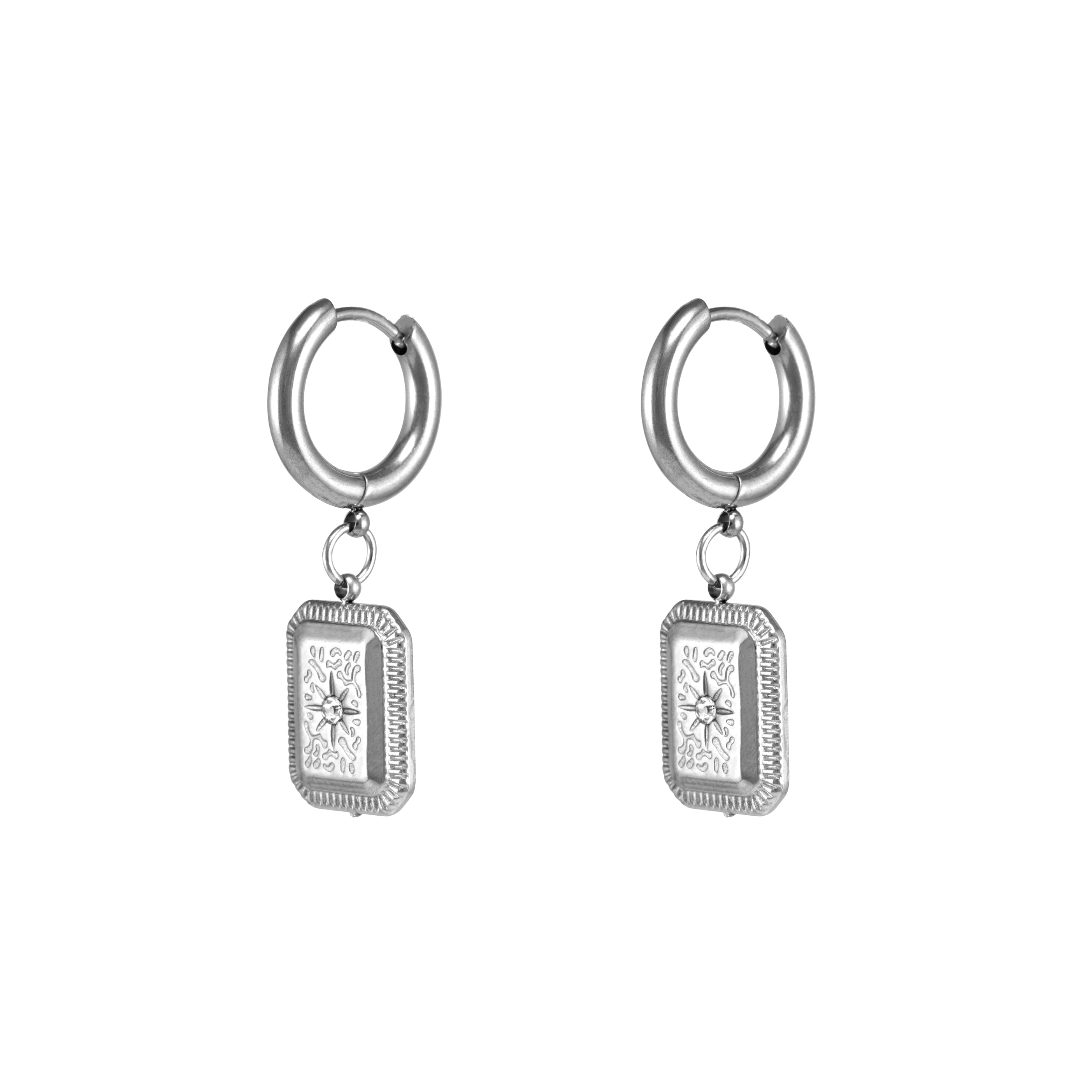 Priscilla Earrings - Silver