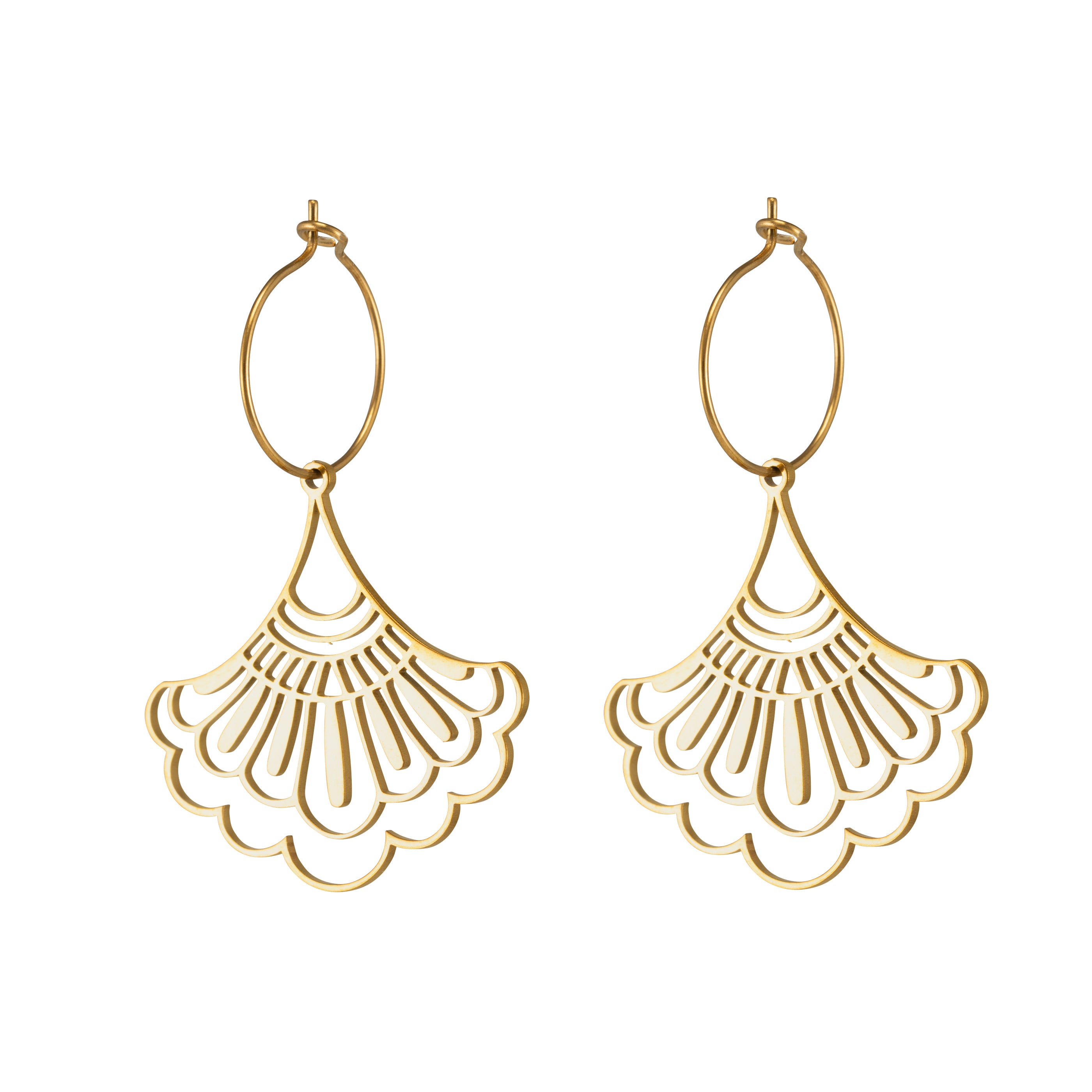 Evelyn Earrings - Gold