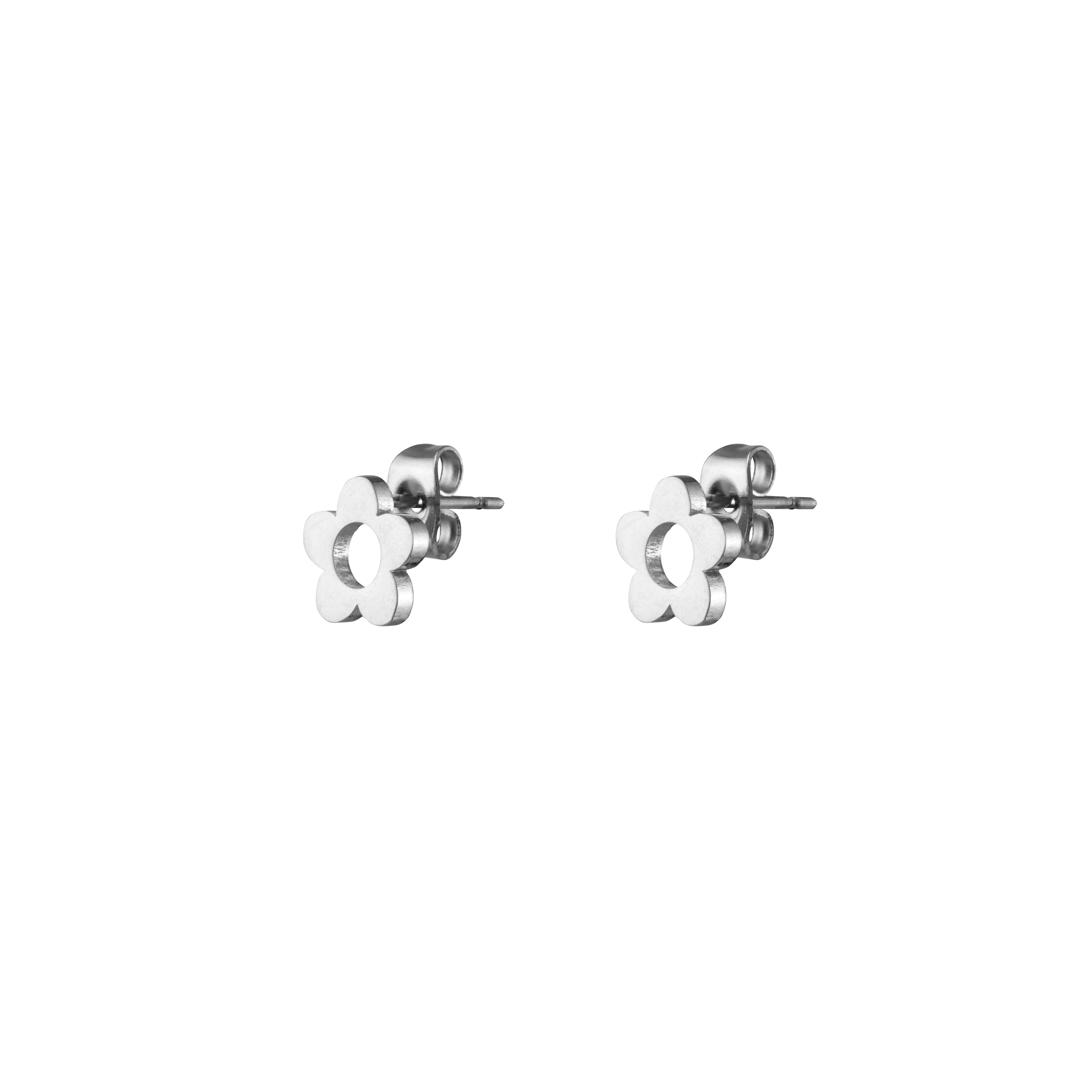 Bridget Stud Earrings - Silver