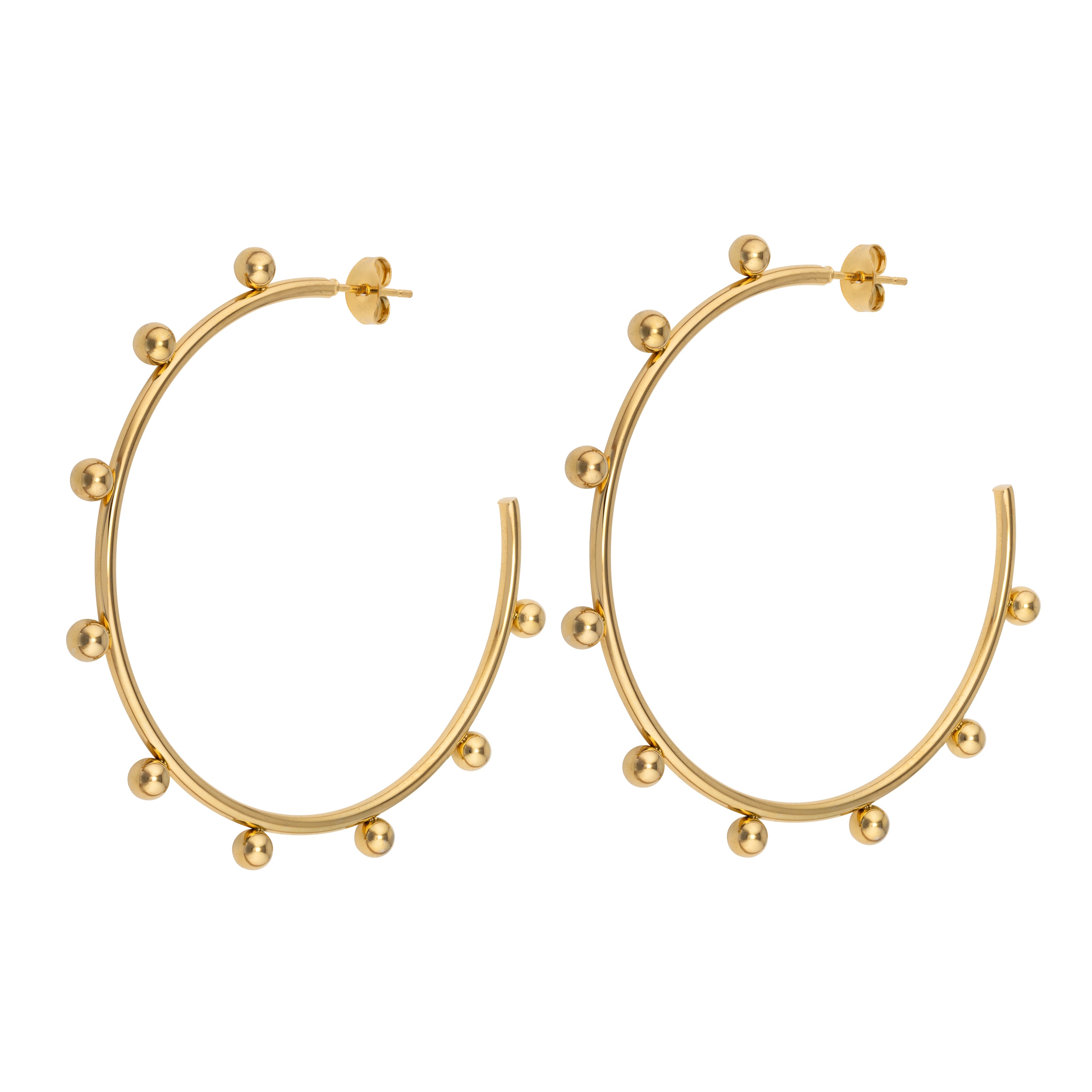 Camilla Hoop Earrings 55mm