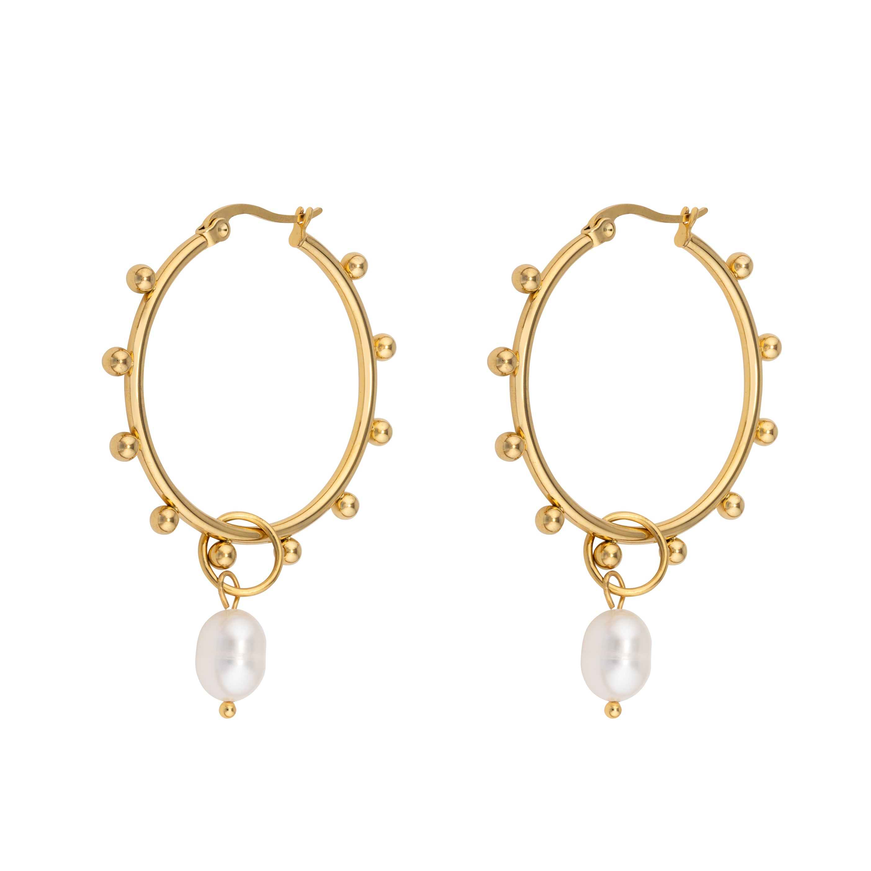 Odette Hoop Earrings - Medium