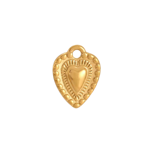 Eternal Heart Pendant - Gold