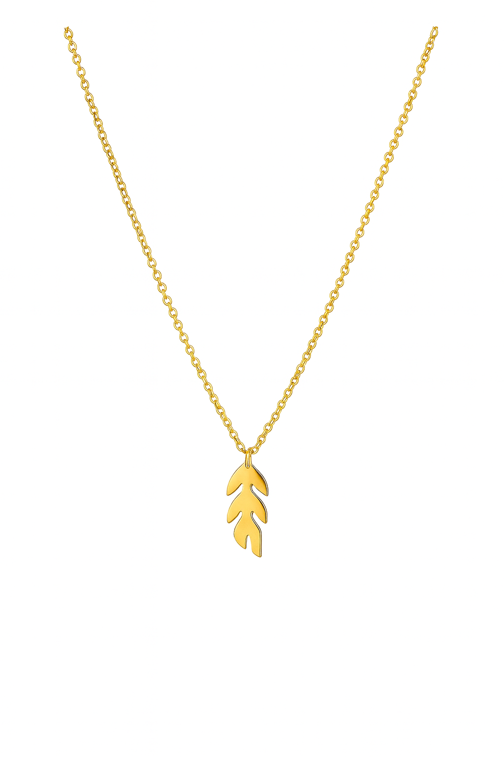 Drop Leaf Necklace