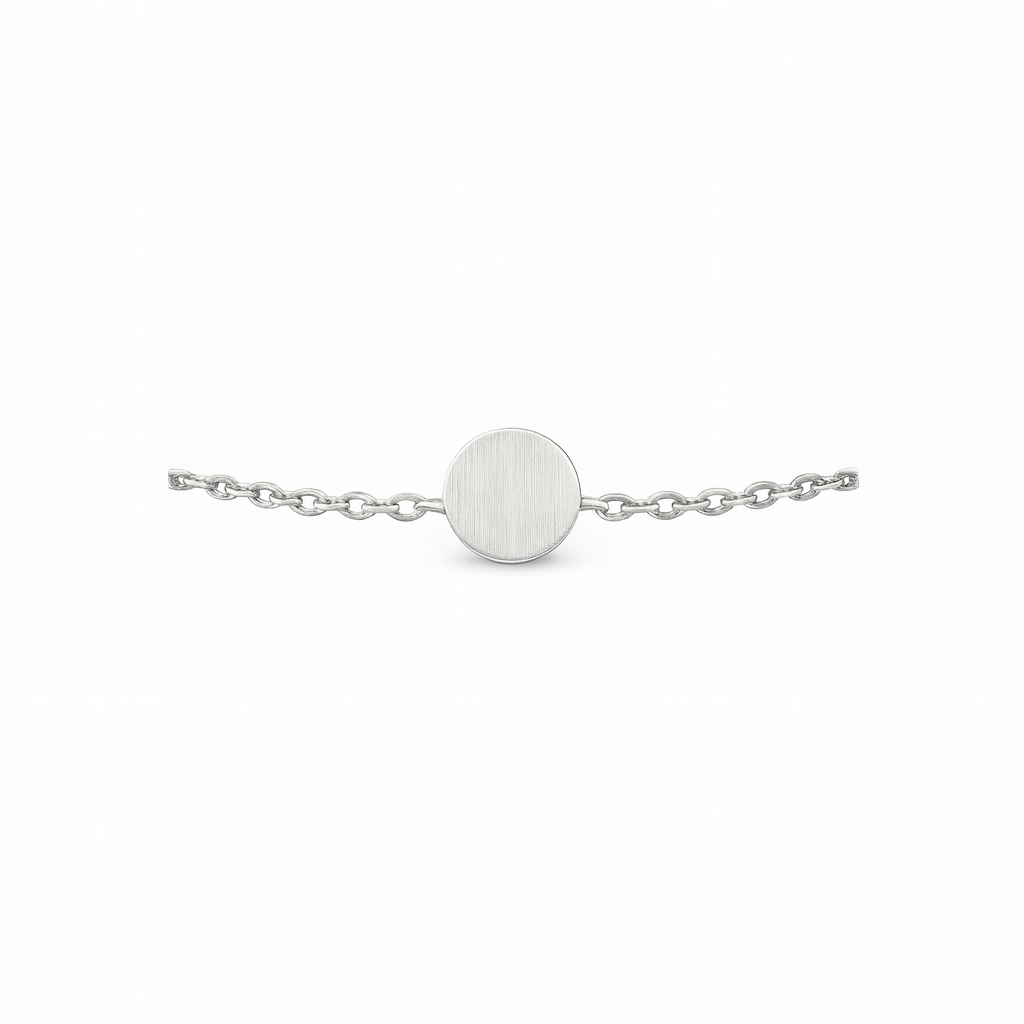 Matte Disc Bracelet