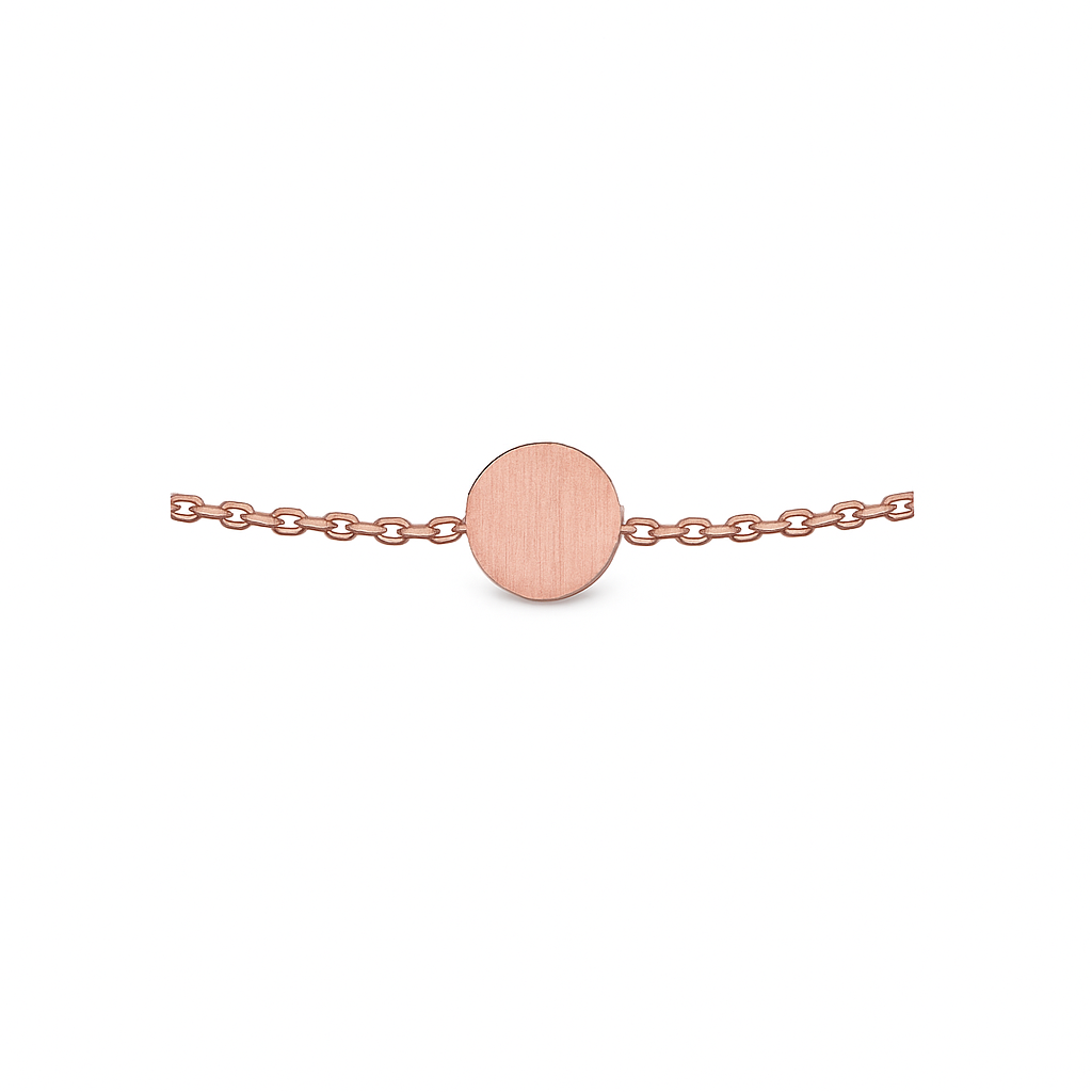 Matte Disc Bracelet