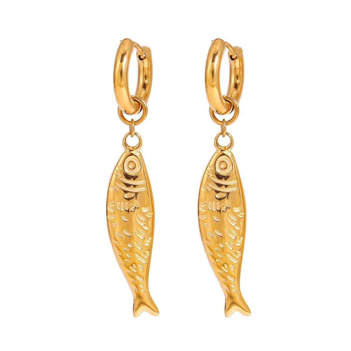 Fish Drop Earrings