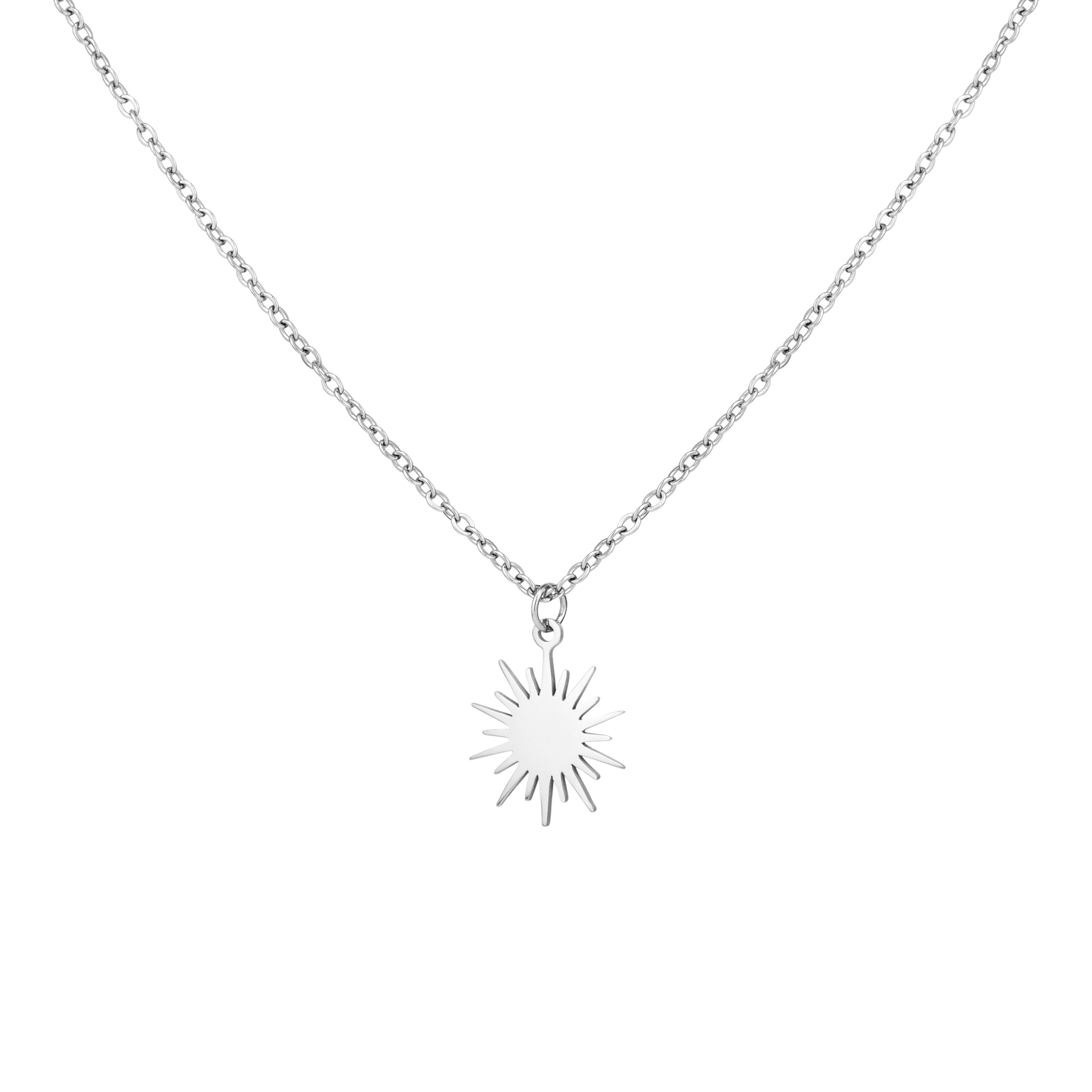 Lightbeam Necklace - Silver