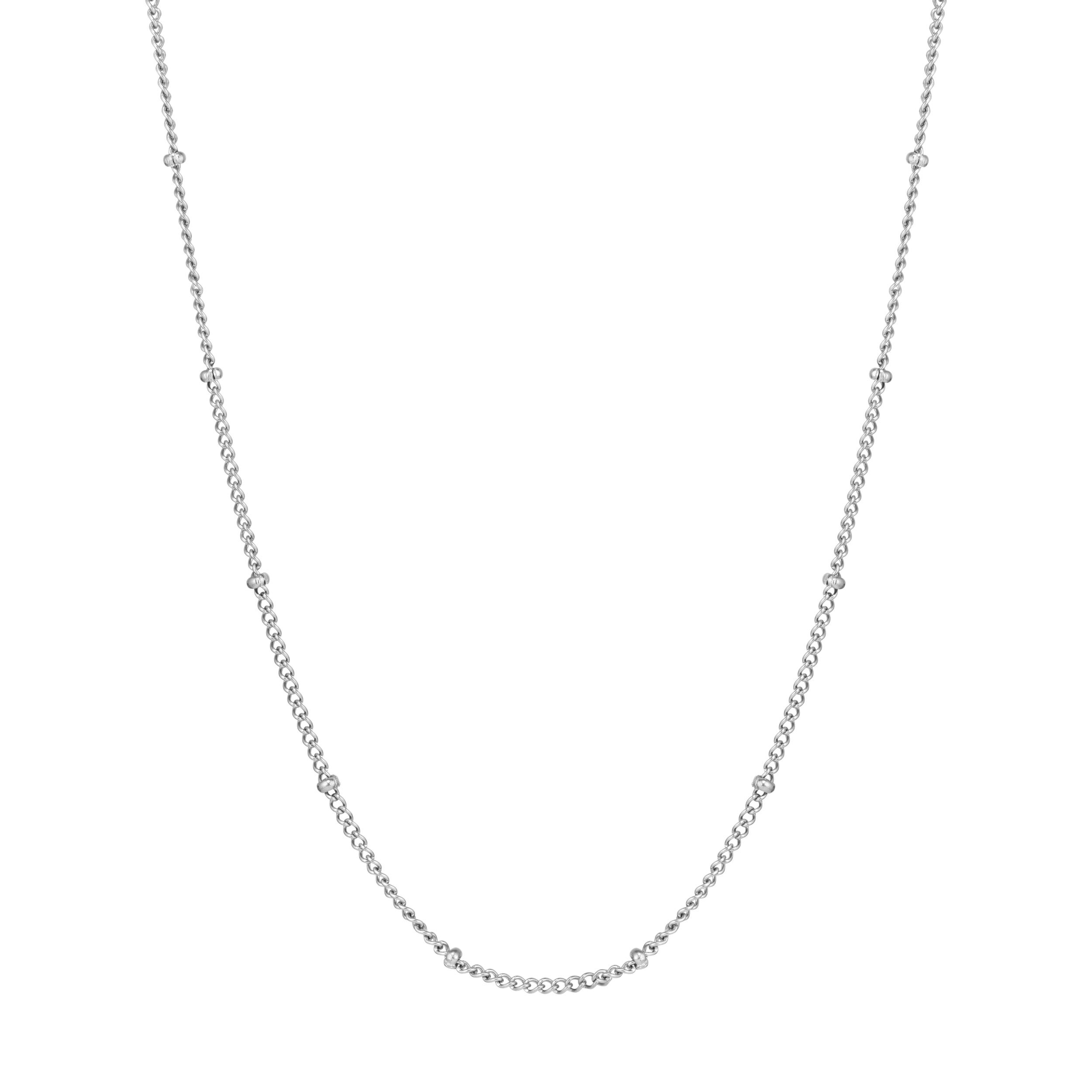 Dainty Ball Chain - Silver