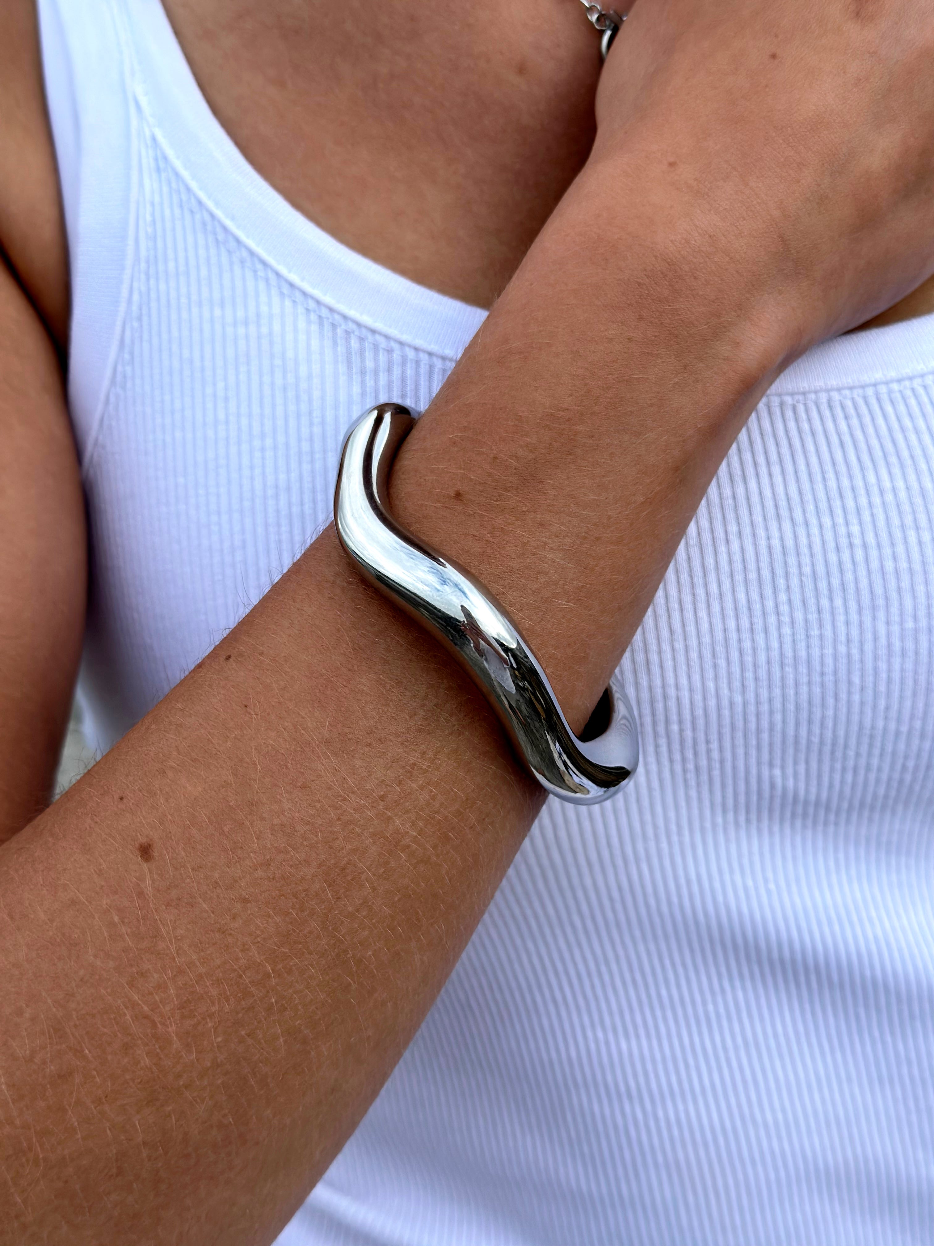 Rockpool Cuff - Silver