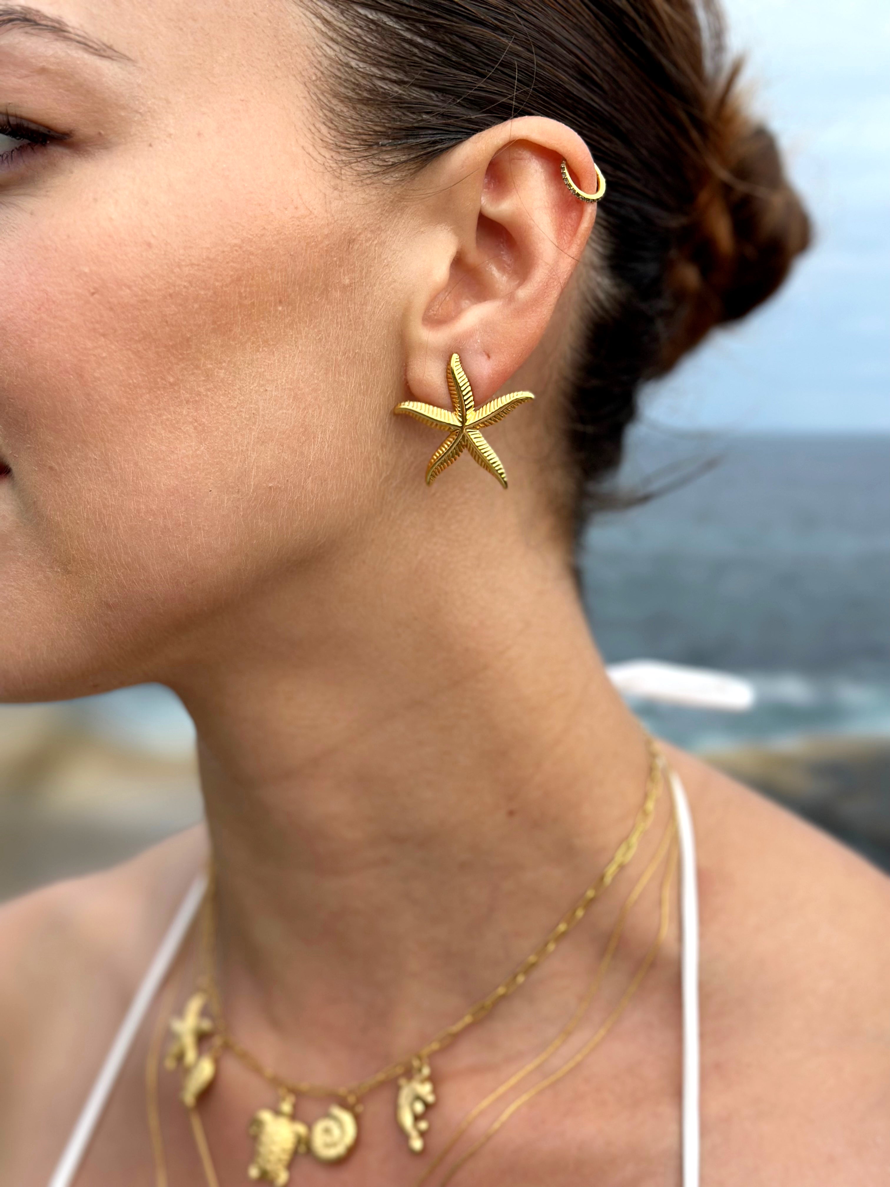 Starfish Earrings