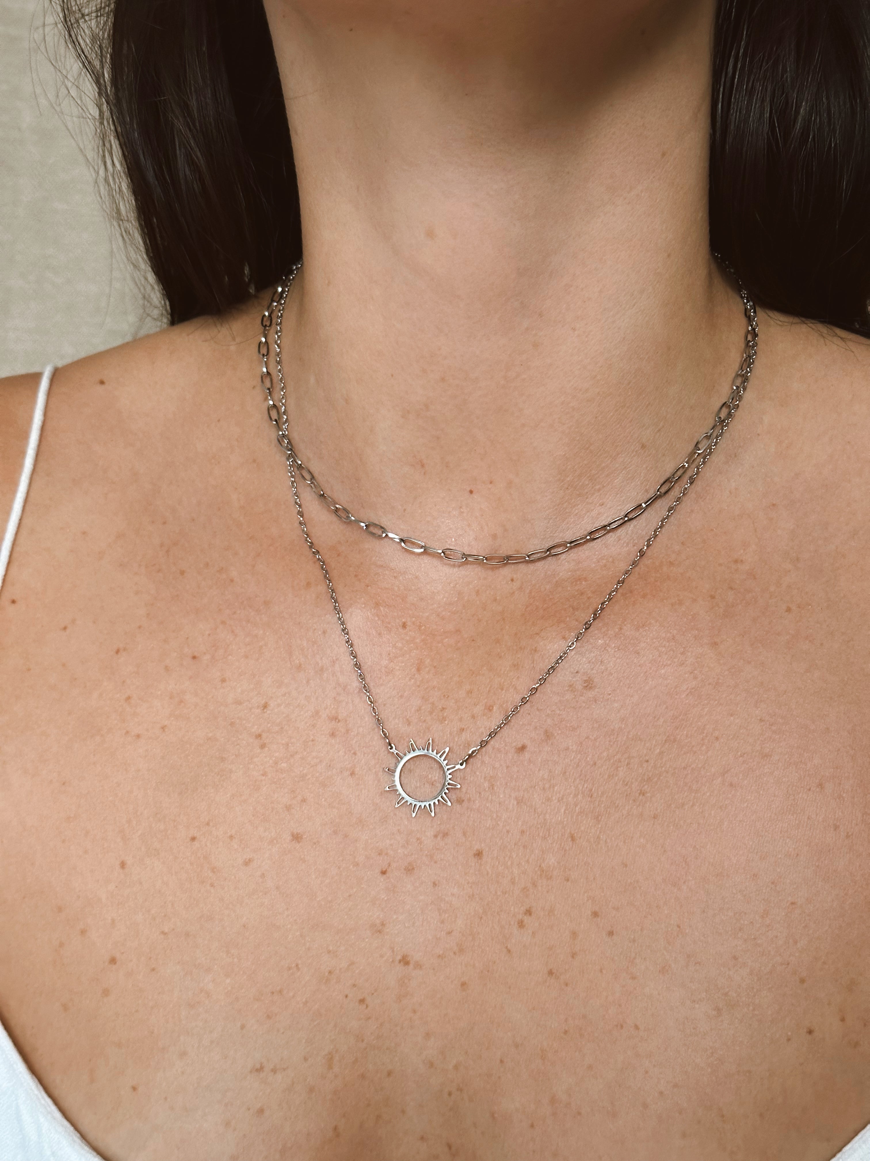 Sol Necklace - Silver