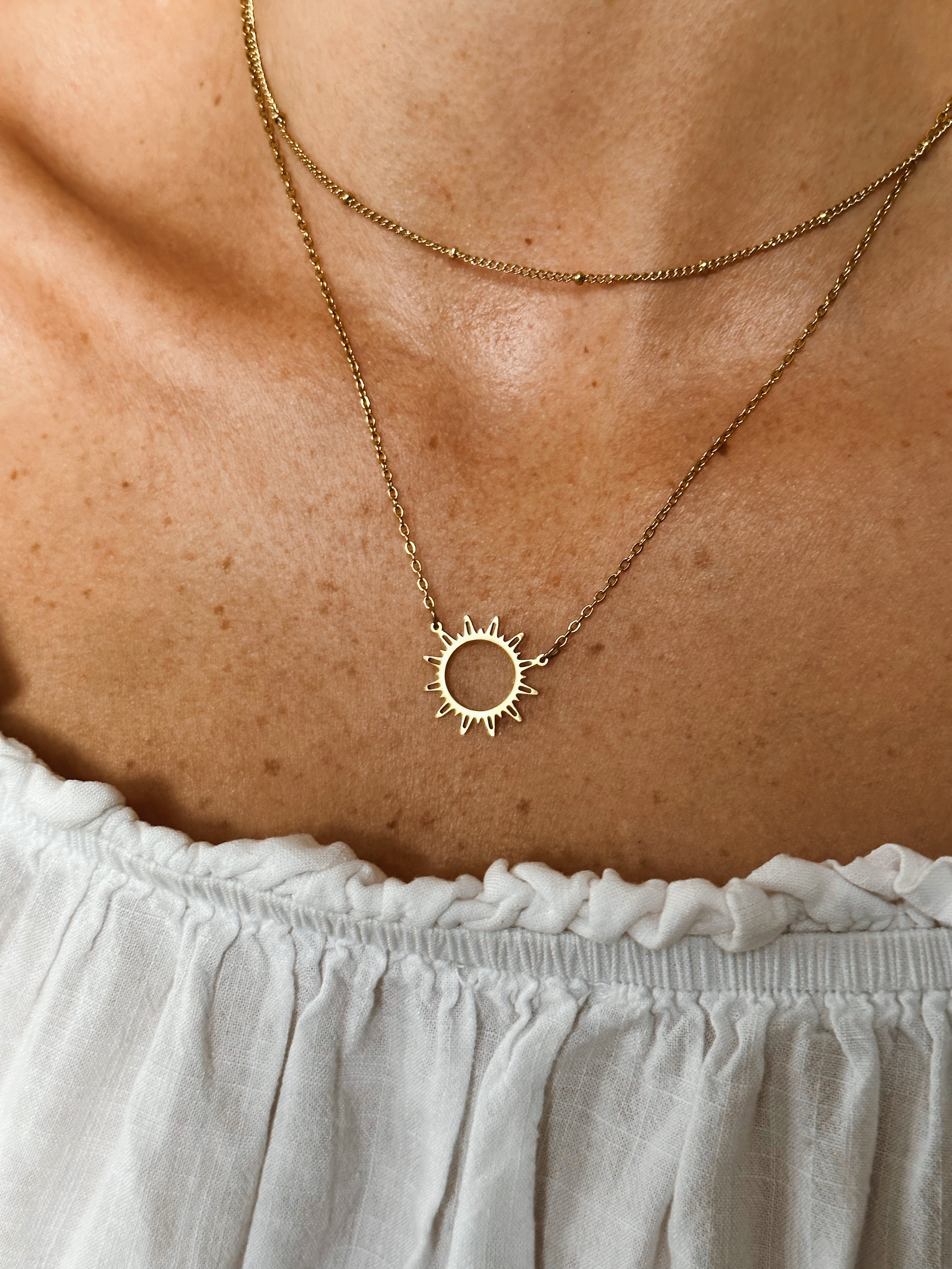 Sol Necklace - Gold